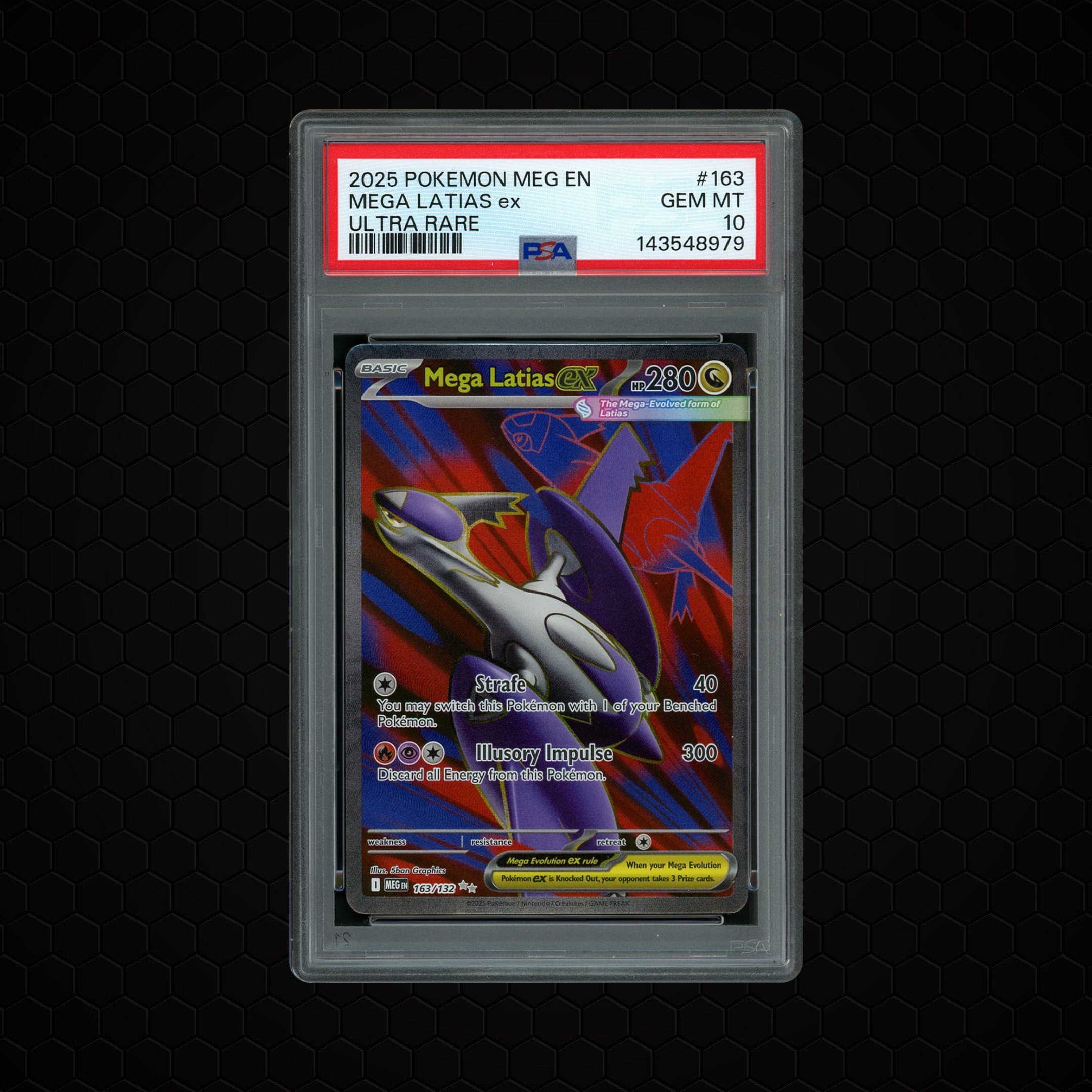2025 Mega Evolution Mega Latias EX  PSA 10