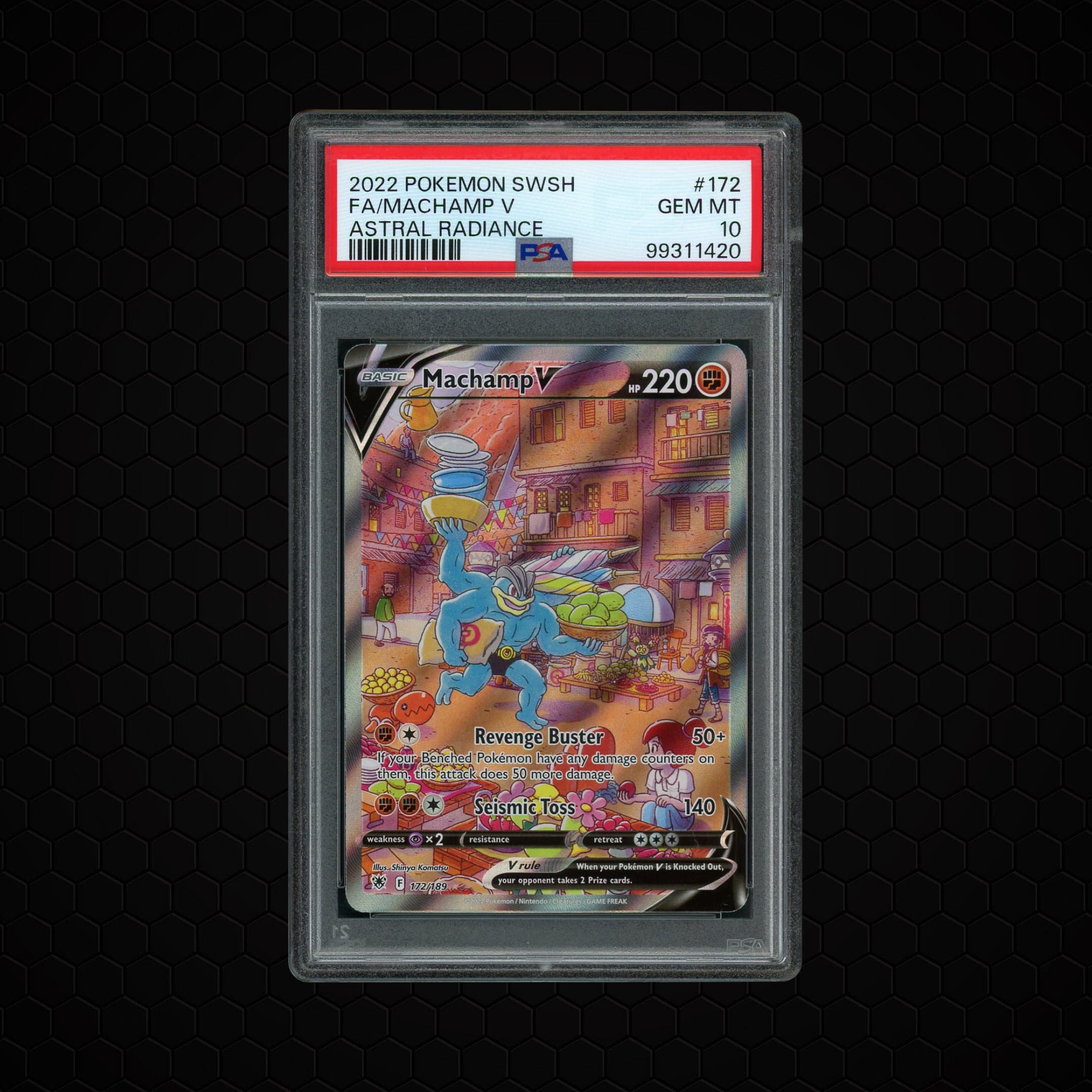 2022 Astral Radiance Machamp V  PSA 10