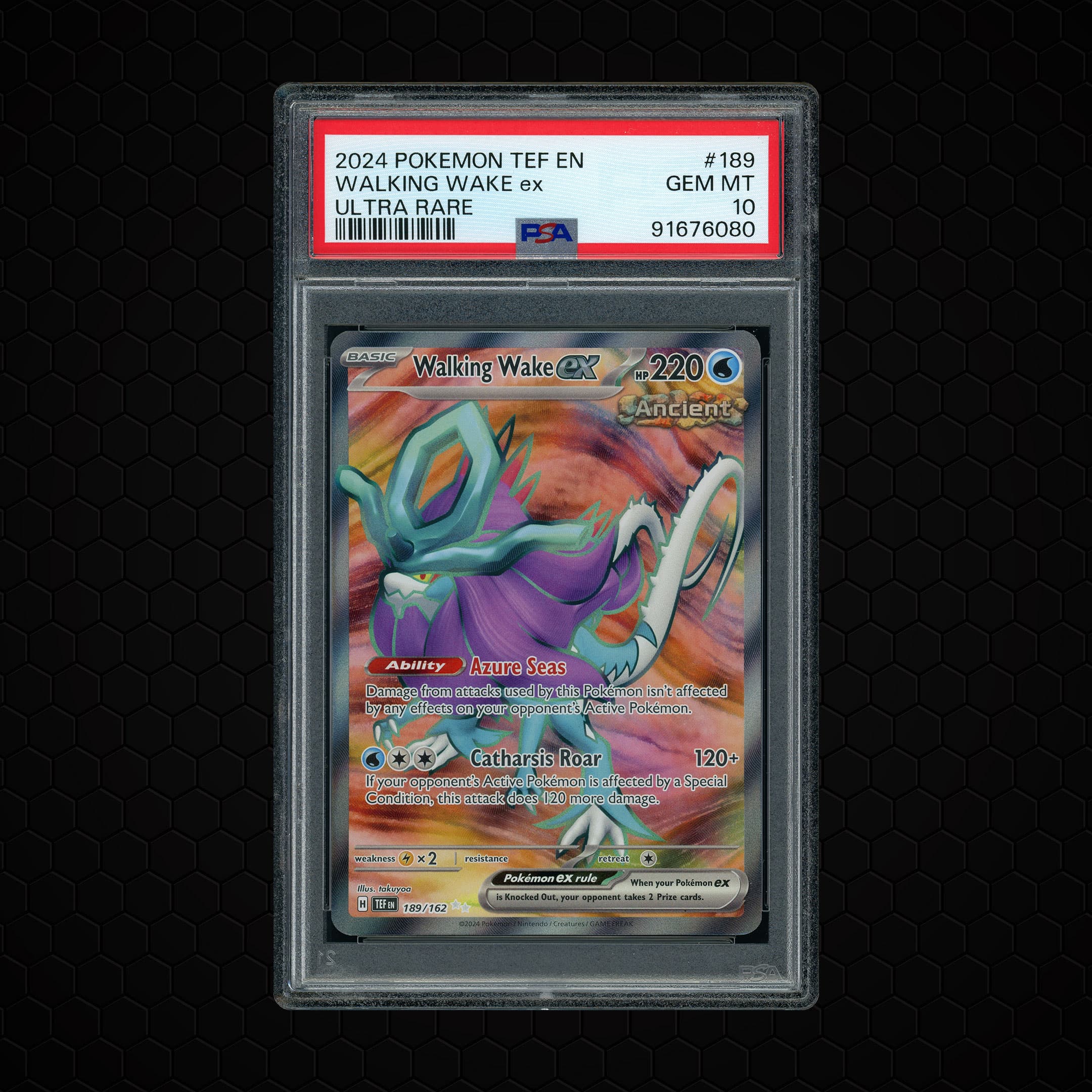 2024 Temporal Forces Walking Wake EX  PSA 10