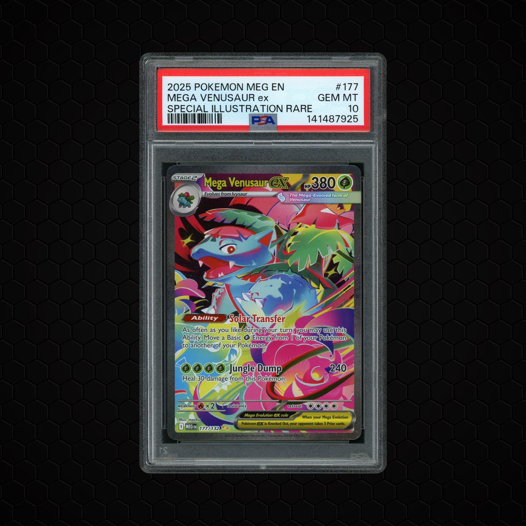 2025 Mega Evolution Mega Venusaur EX  PSA 10