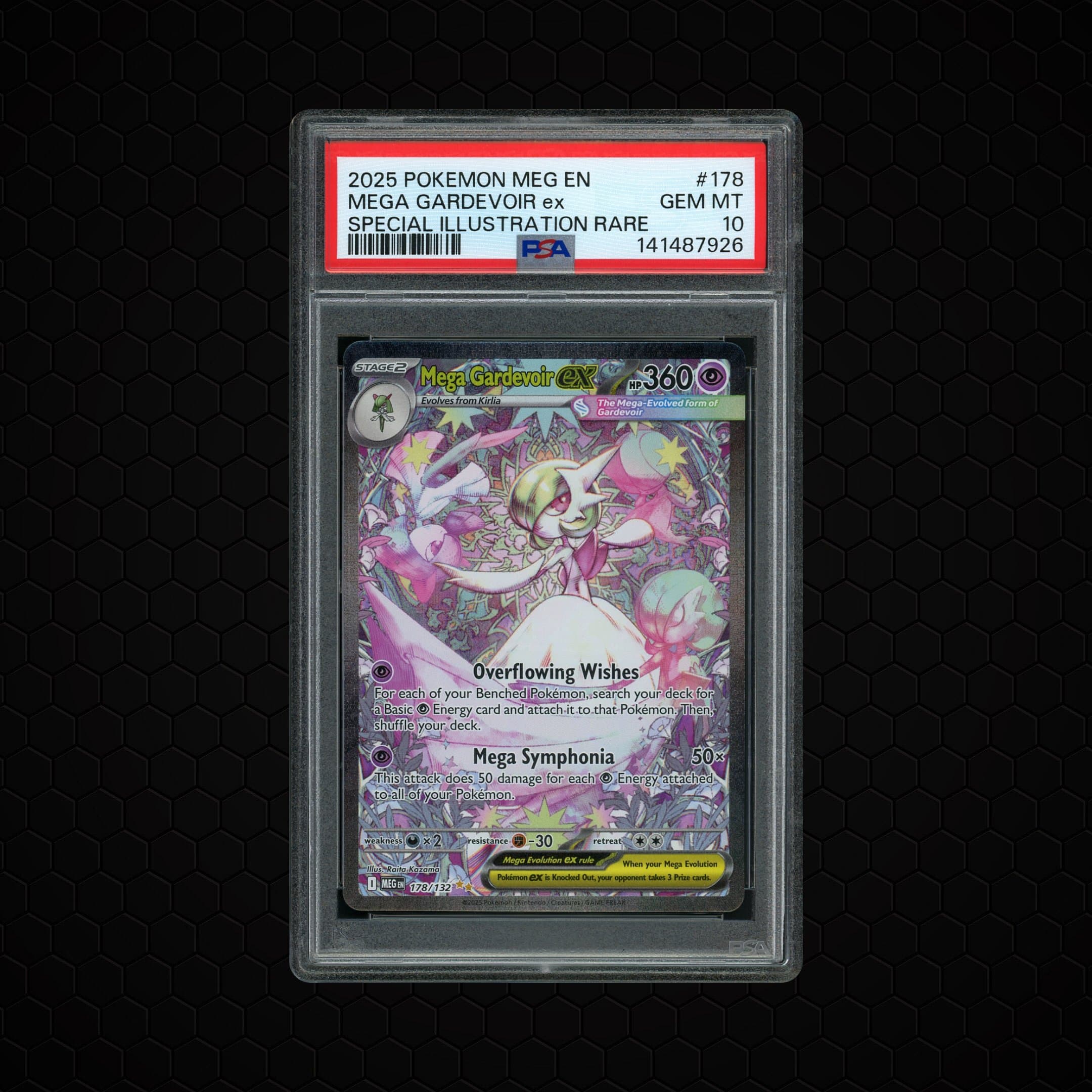 2025 Mega Evolution Mega Gardevoir EX  PSA 10