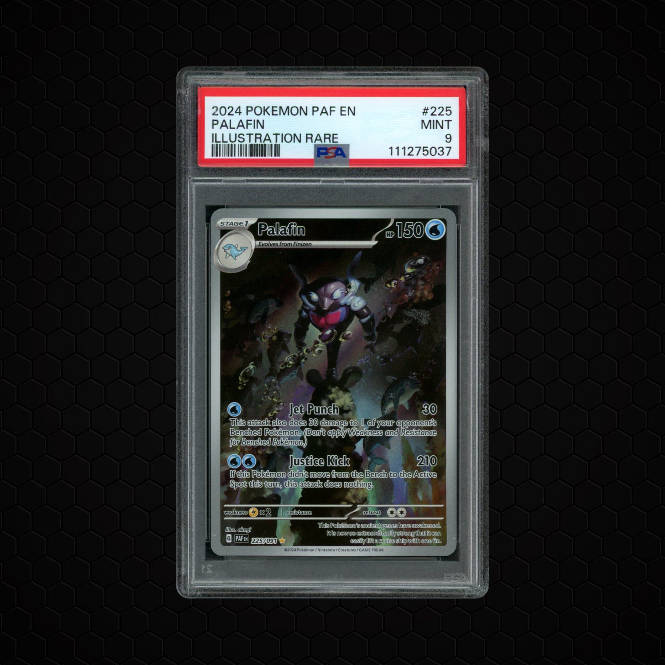 2024 Paldean Fates Palafin  PSA 9