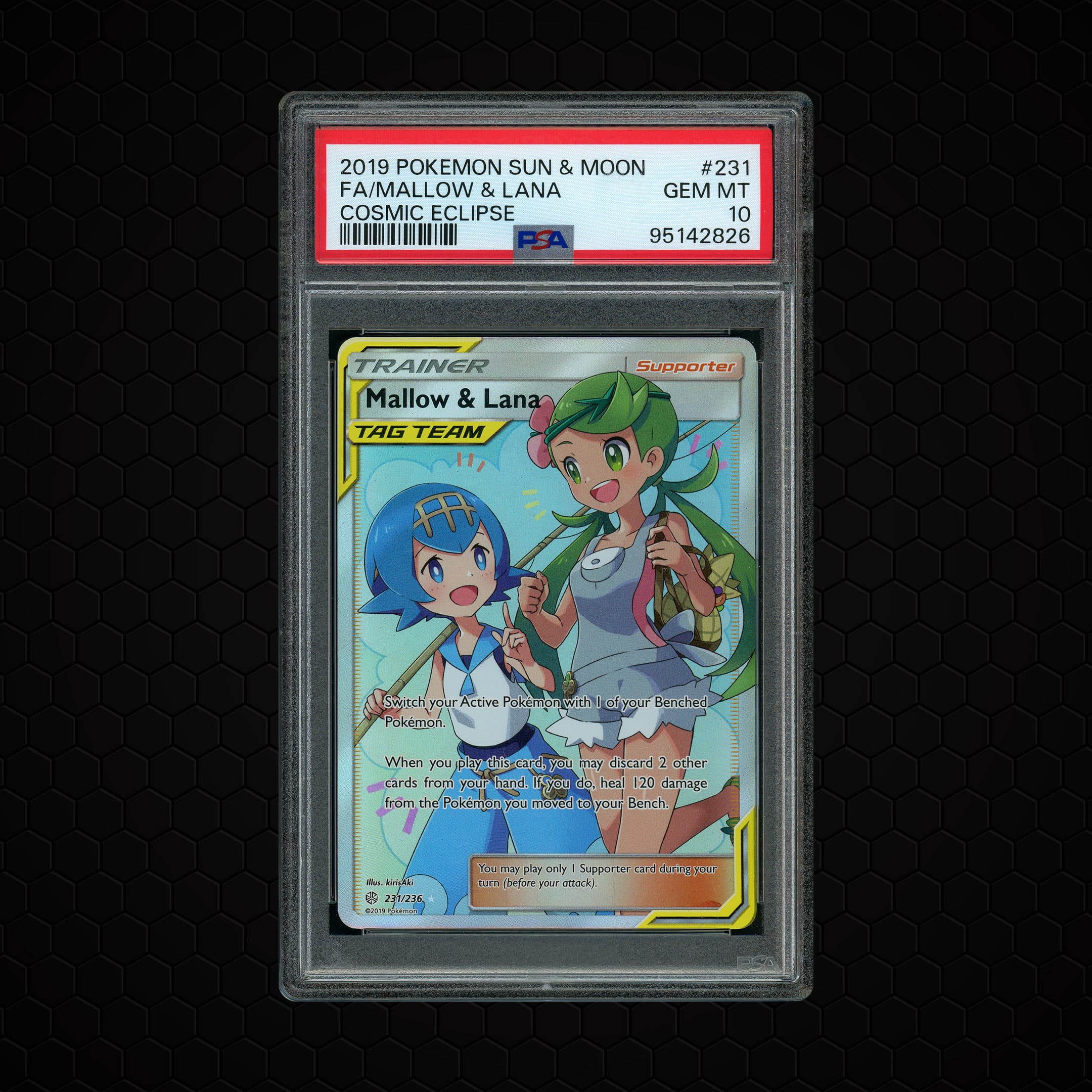 2019 Cosmic Eclipse Mallow & Lana  PSA 10