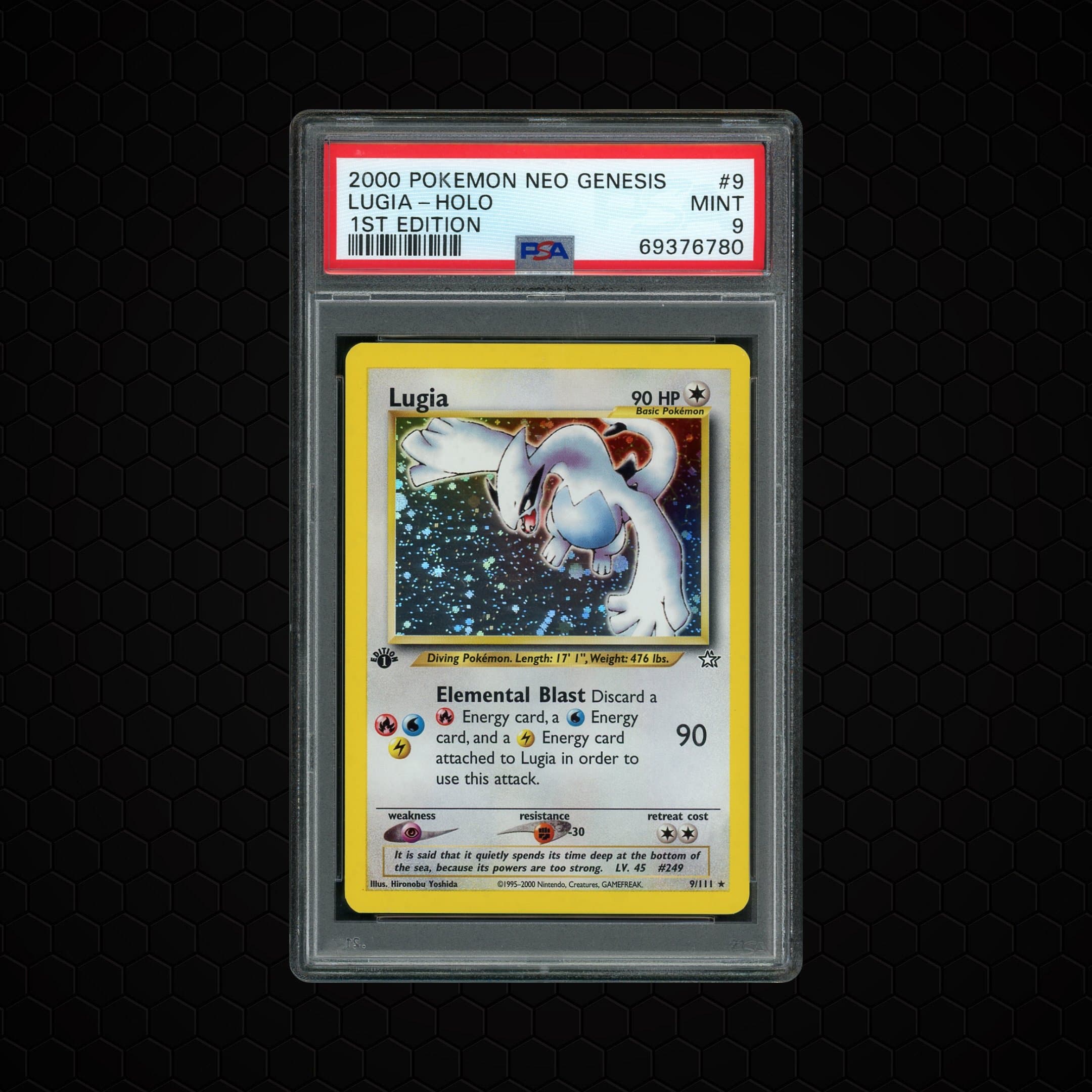 2000 Neo Genesis 1st Edition Lugia  PSA 9