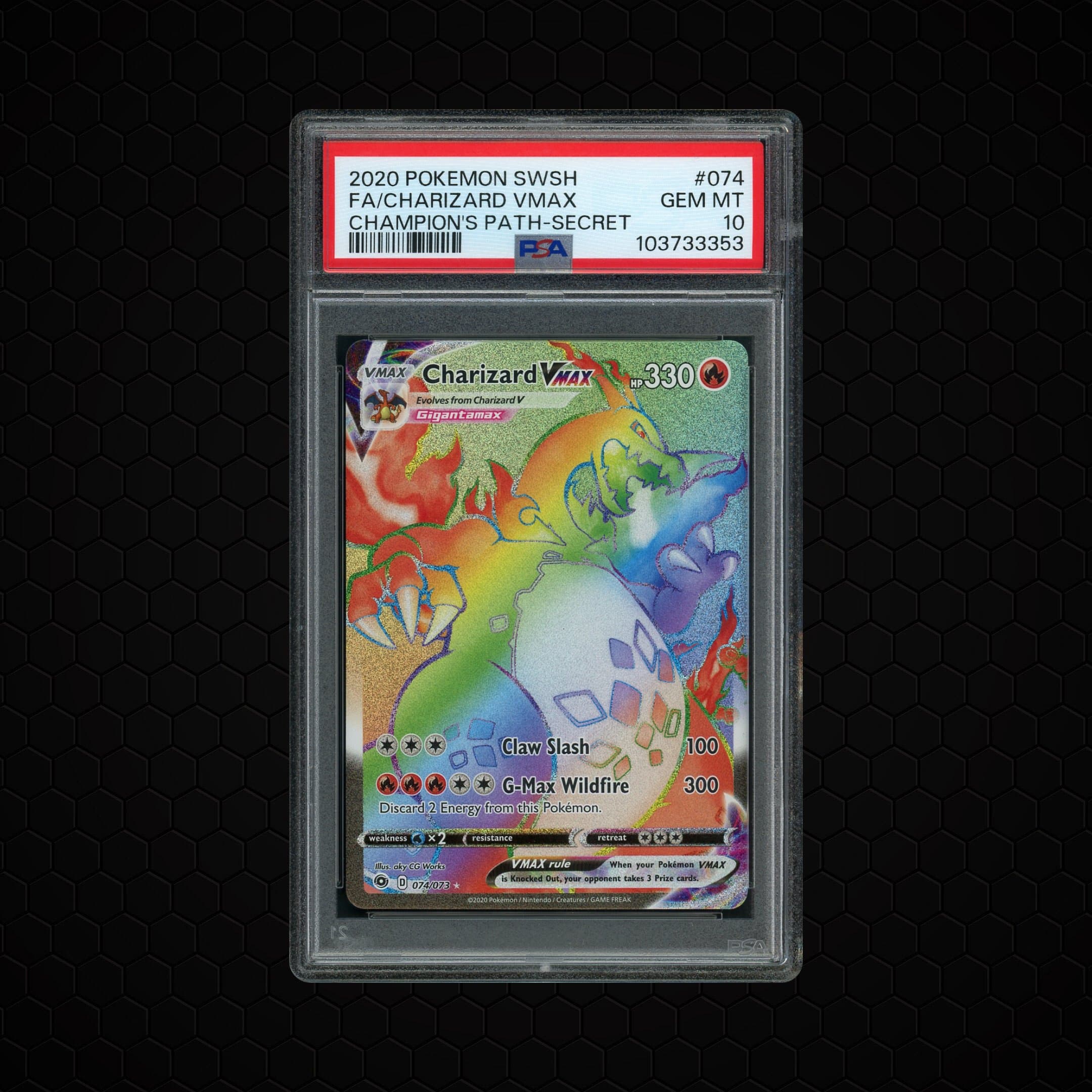 2020 Champion's Path Charizard VMAX  PSA 10