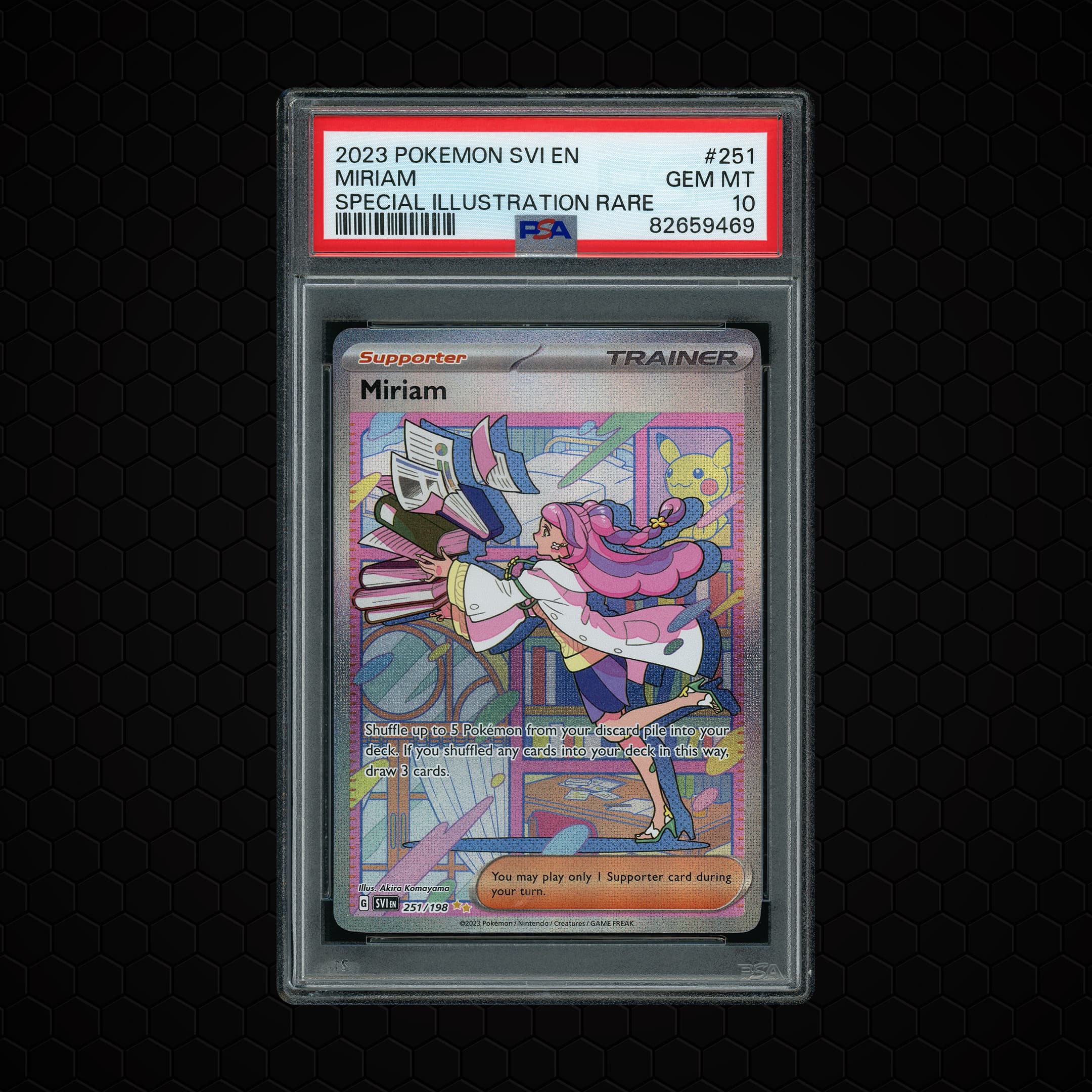 2023 Pokemon 151 Miriam  PSA 10