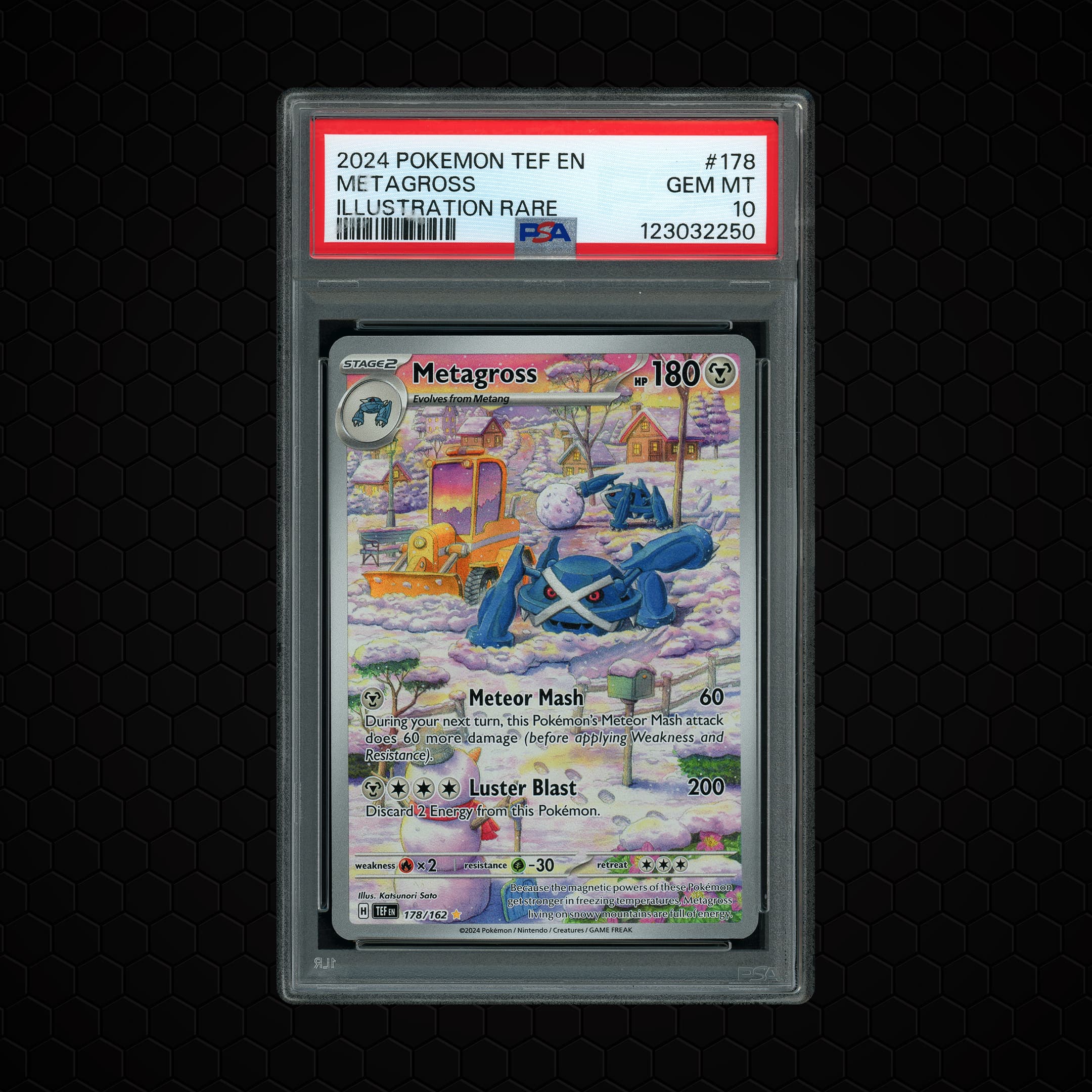 2024 Temporal Forces Metagross  PSA 10