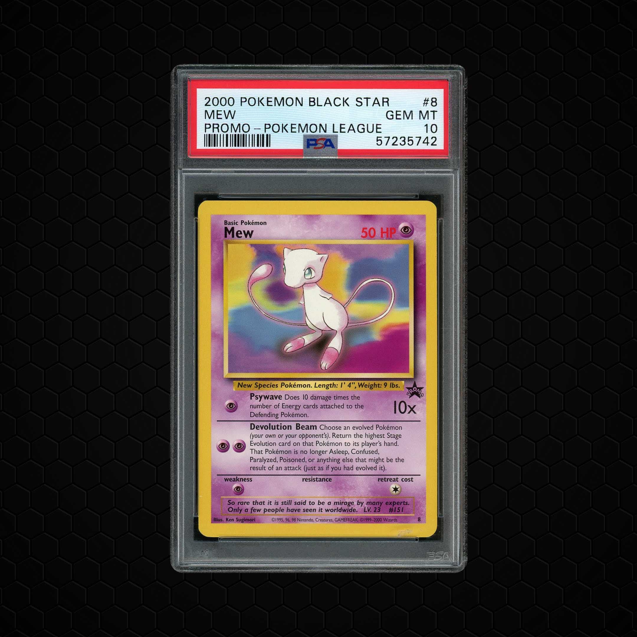 2000 Black Star Promo Mew  PSA 10
