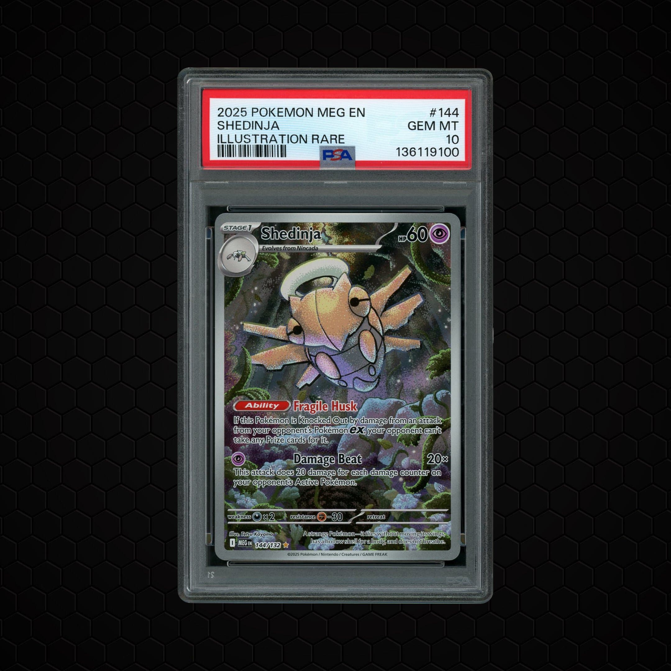 2025 Mega Evolution Shedinja  PSA 10