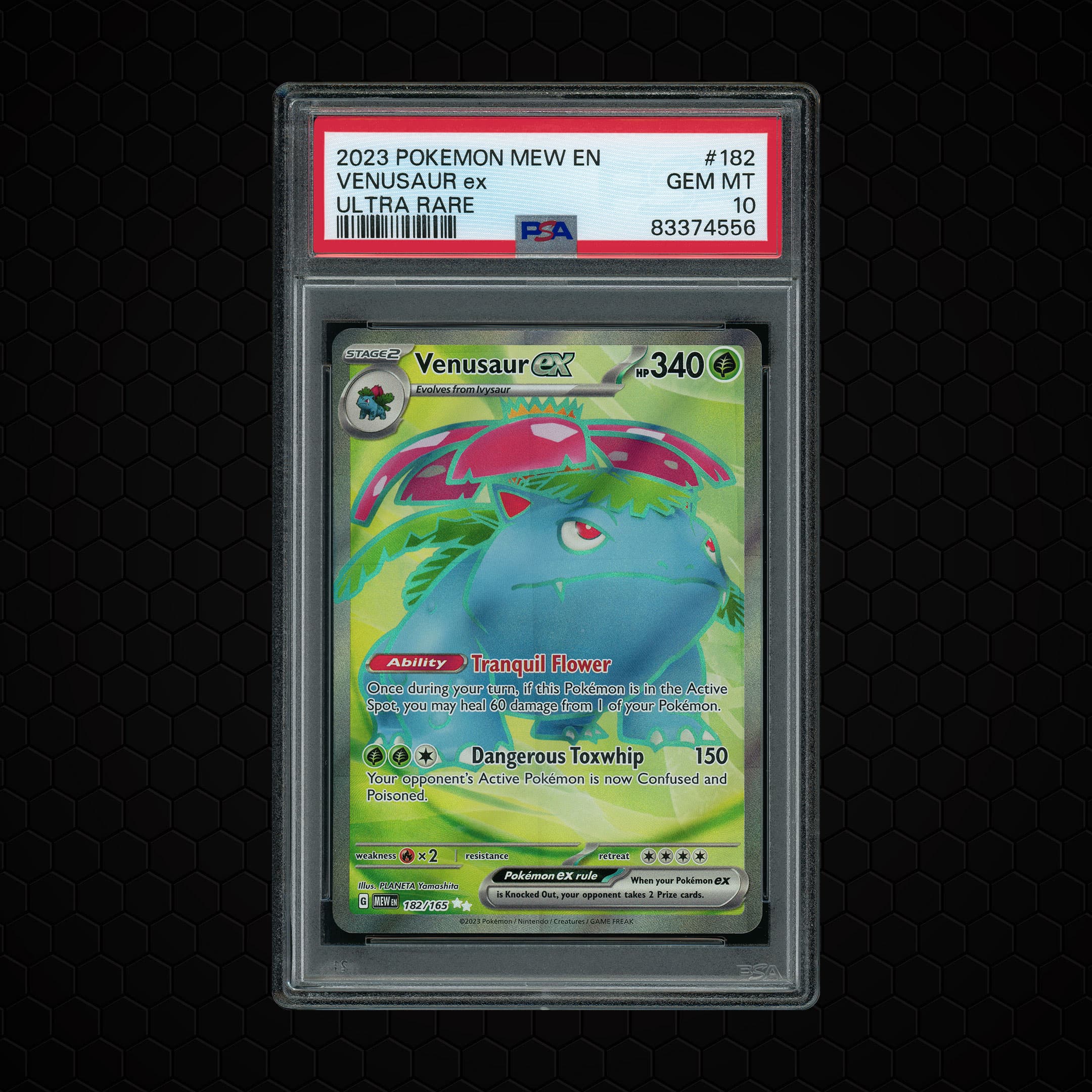 2023 Pokemon 151 Venusaur EX  PSA 10