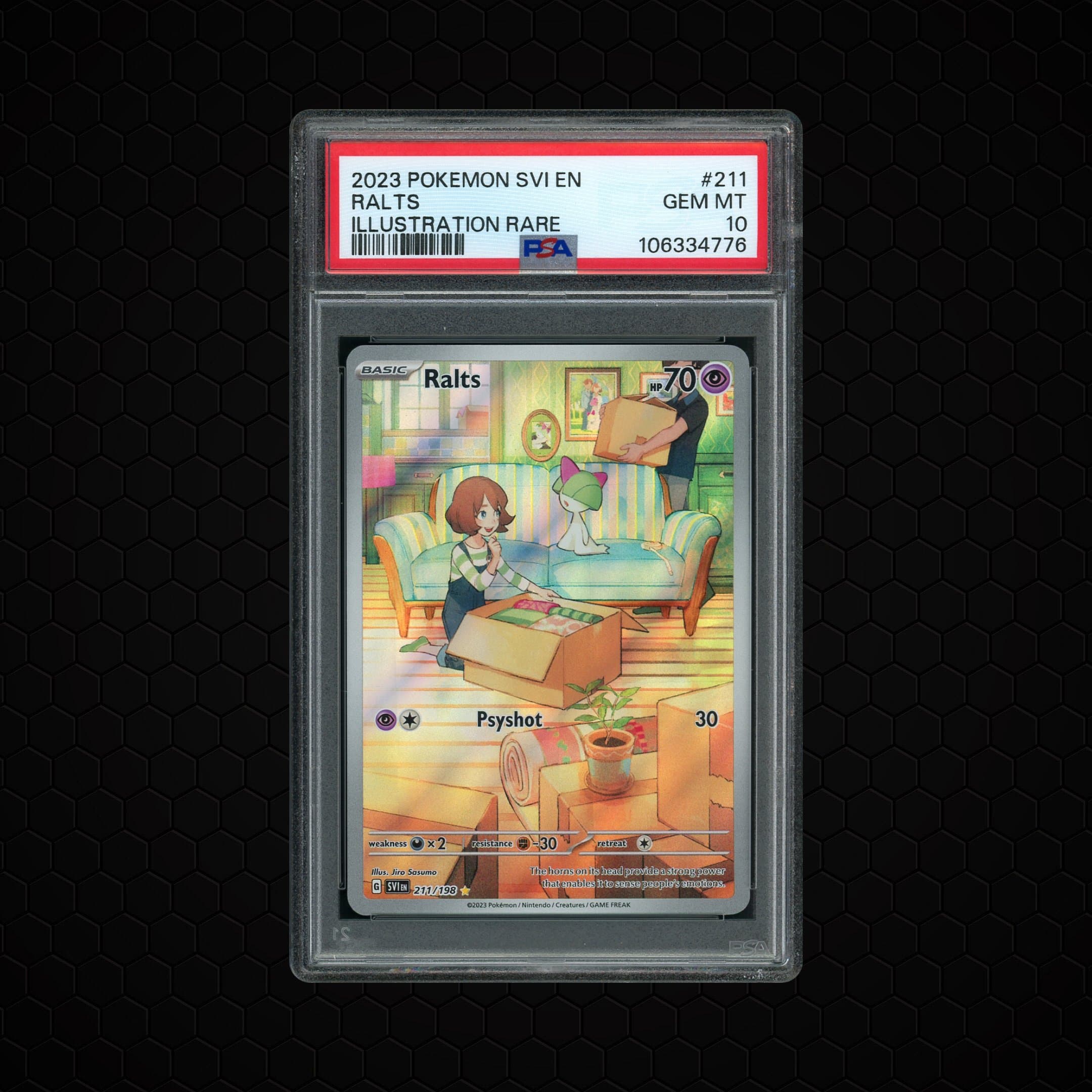 2023 Pokemon 151 Ralts  PSA 10