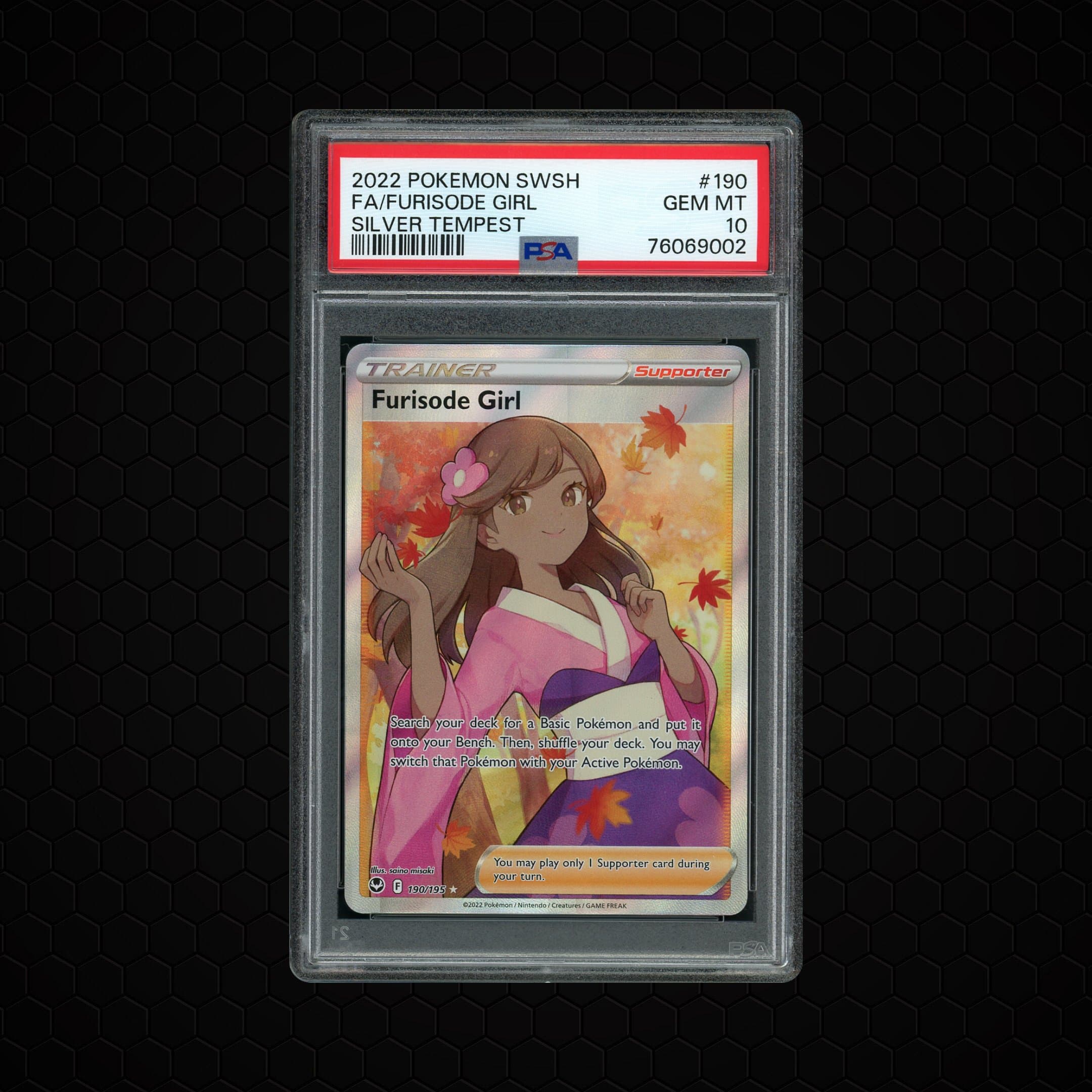 2022 Silver Tempest Furisode Girl  PSA 10