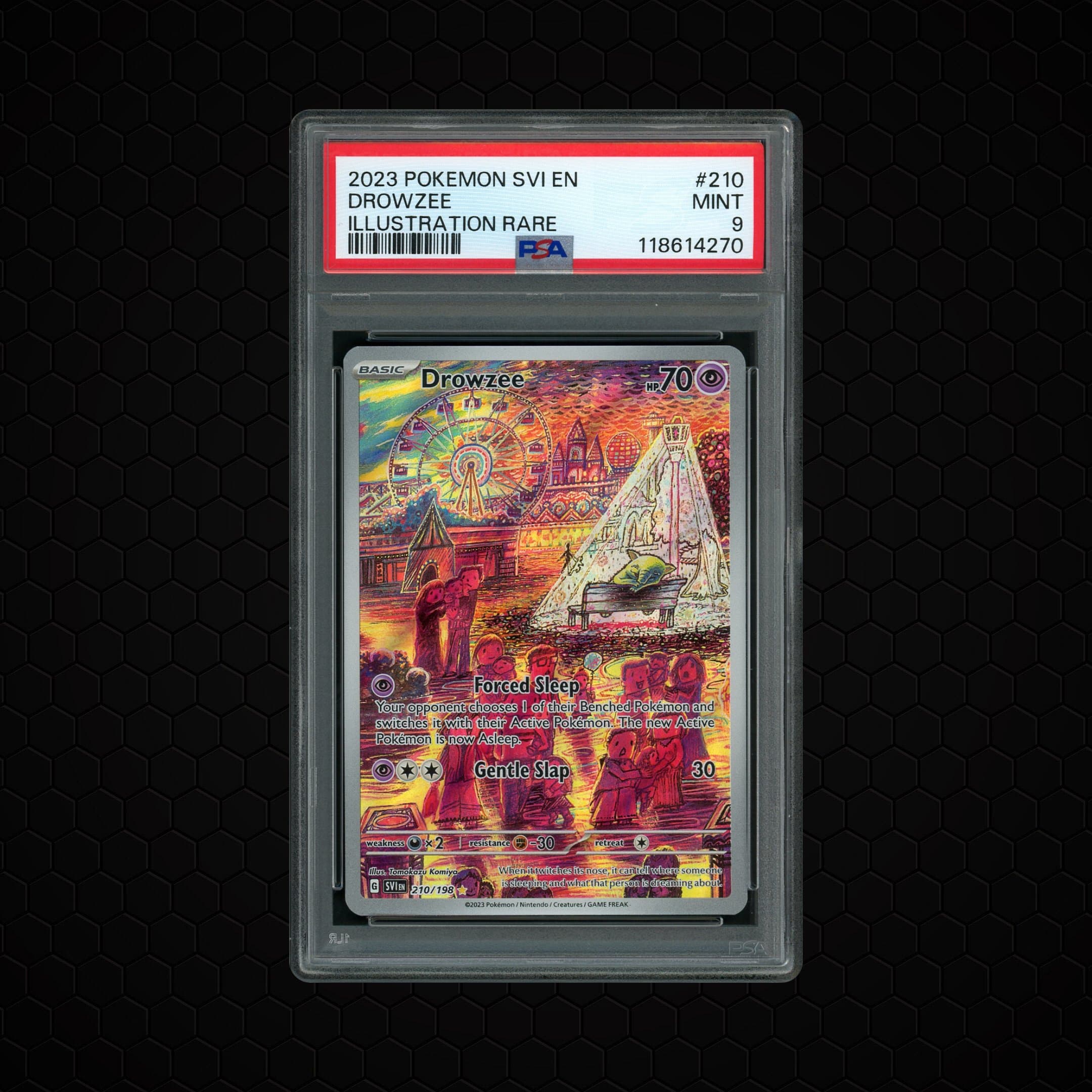 2023 Pokemon 151 Drowzee  PSA 9