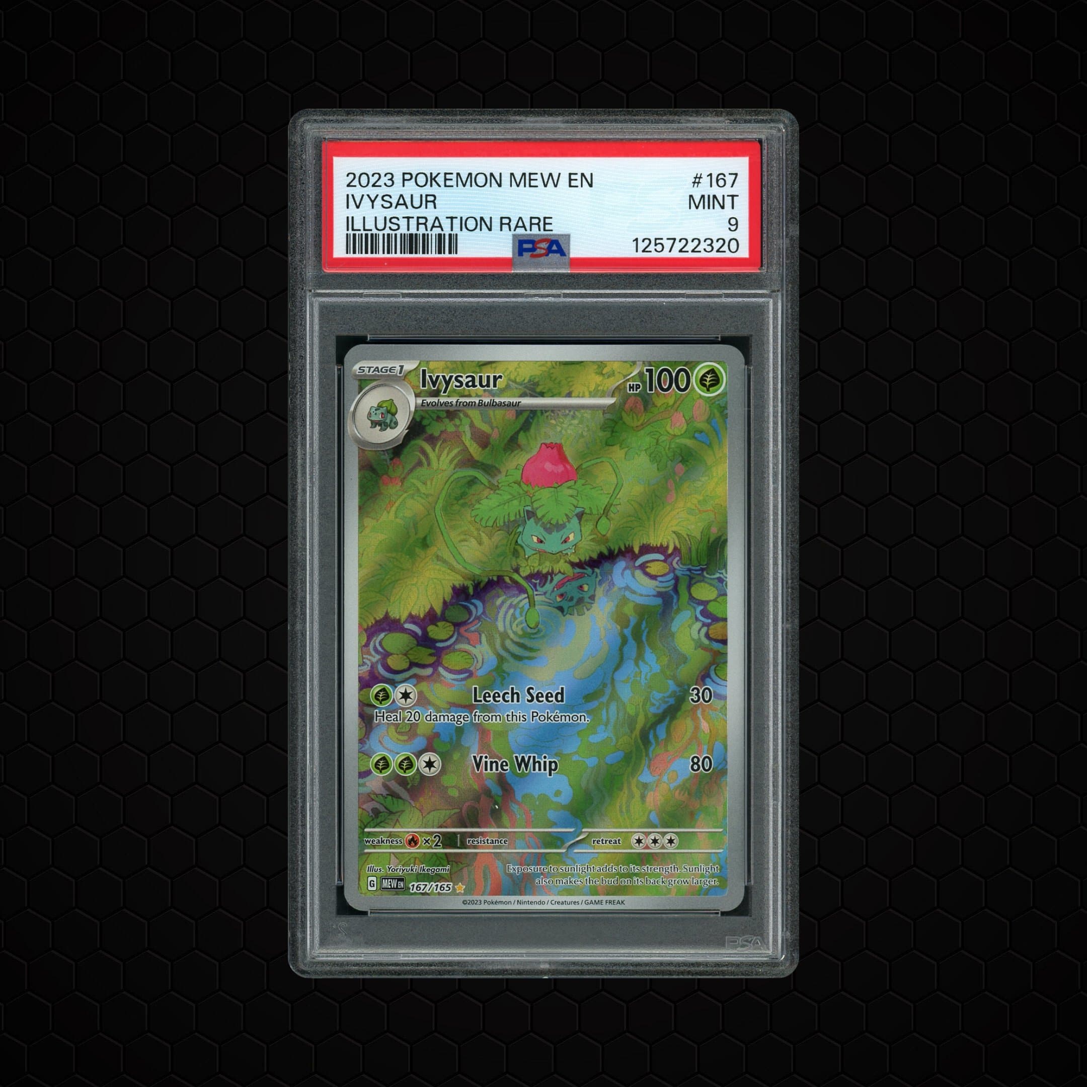 2023 Pokemon 151 Ivysaur  PSA 9
