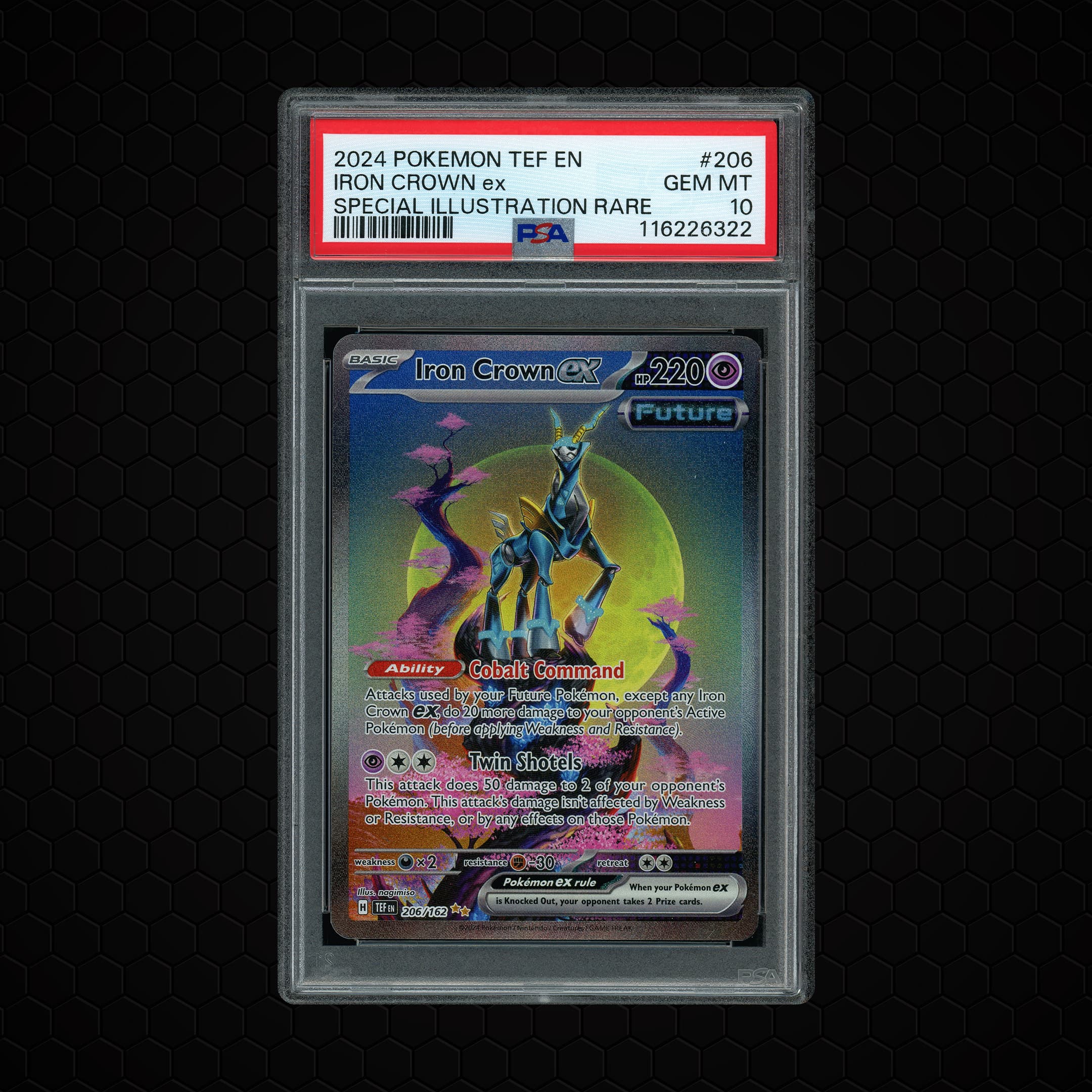 2024 Temporal Forces Iron Crown EX  PSA 10