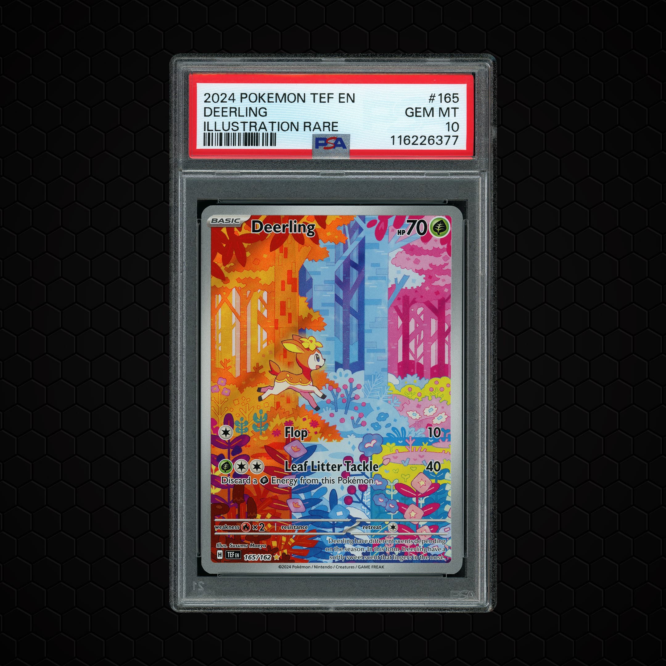2024 Temporal Forces Deerling  PSA 10