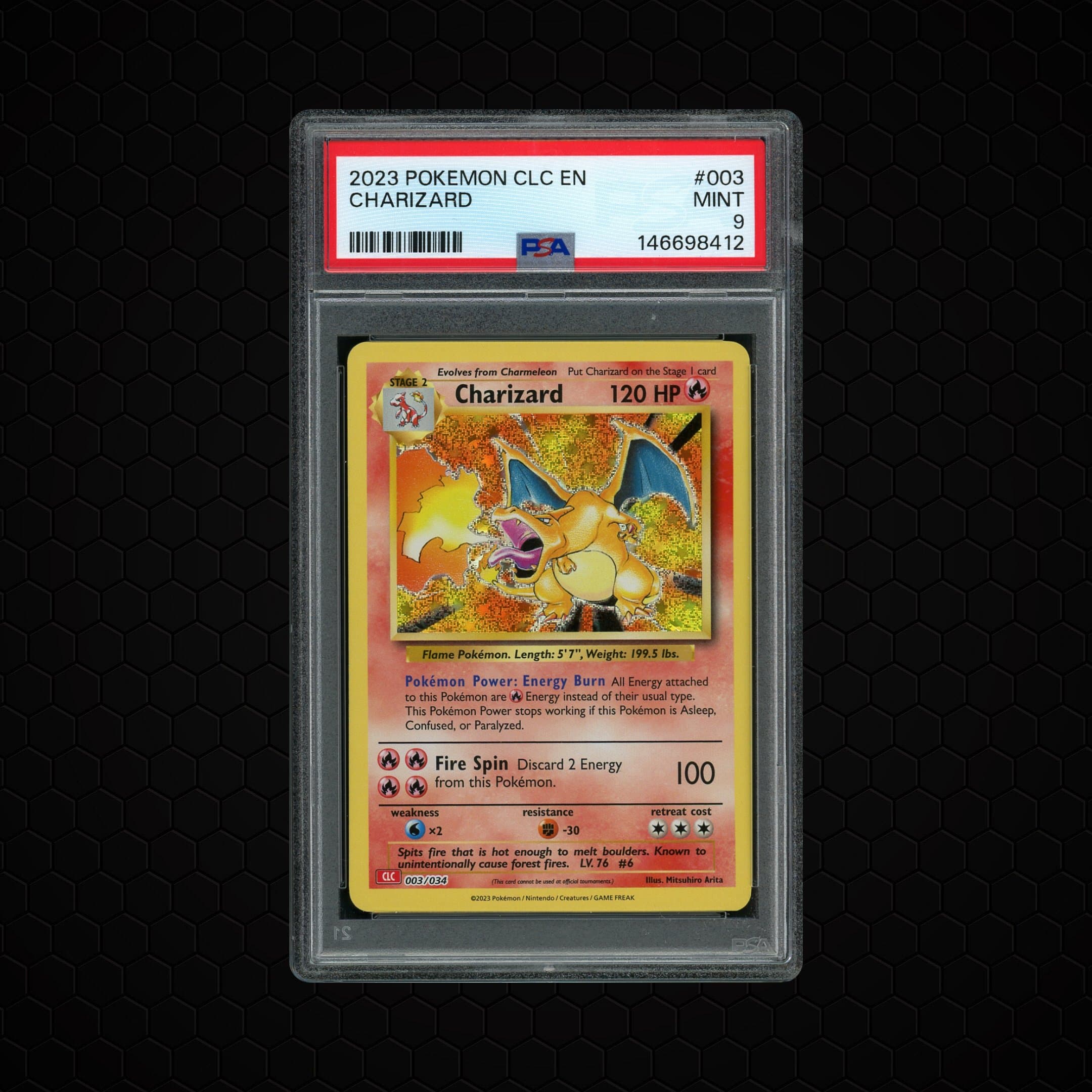 2023 Classic Collection Charizard  PSA 9