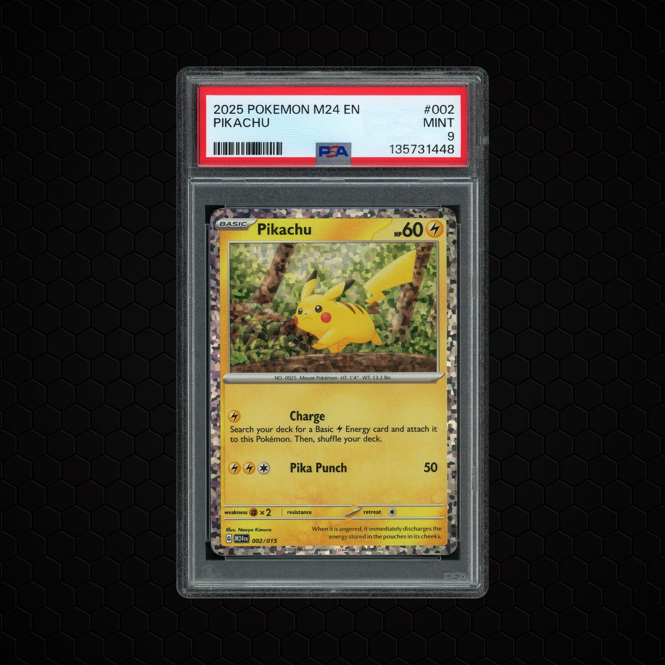 2025 McDonald's Collection Pikachu  PSA 9