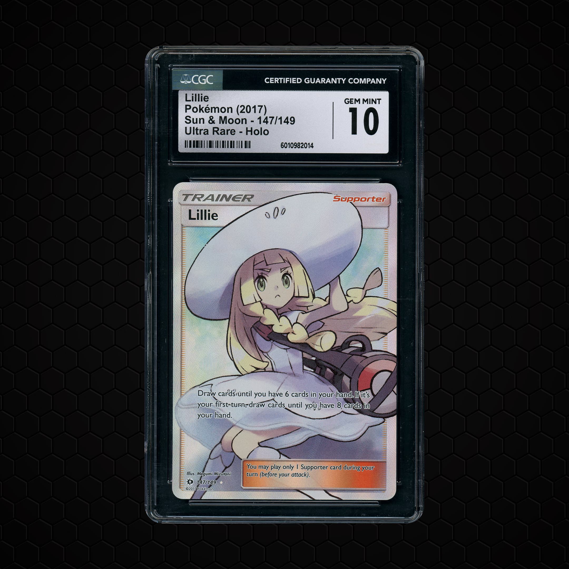 2017 Sun & Moon Lillie  CGC 10