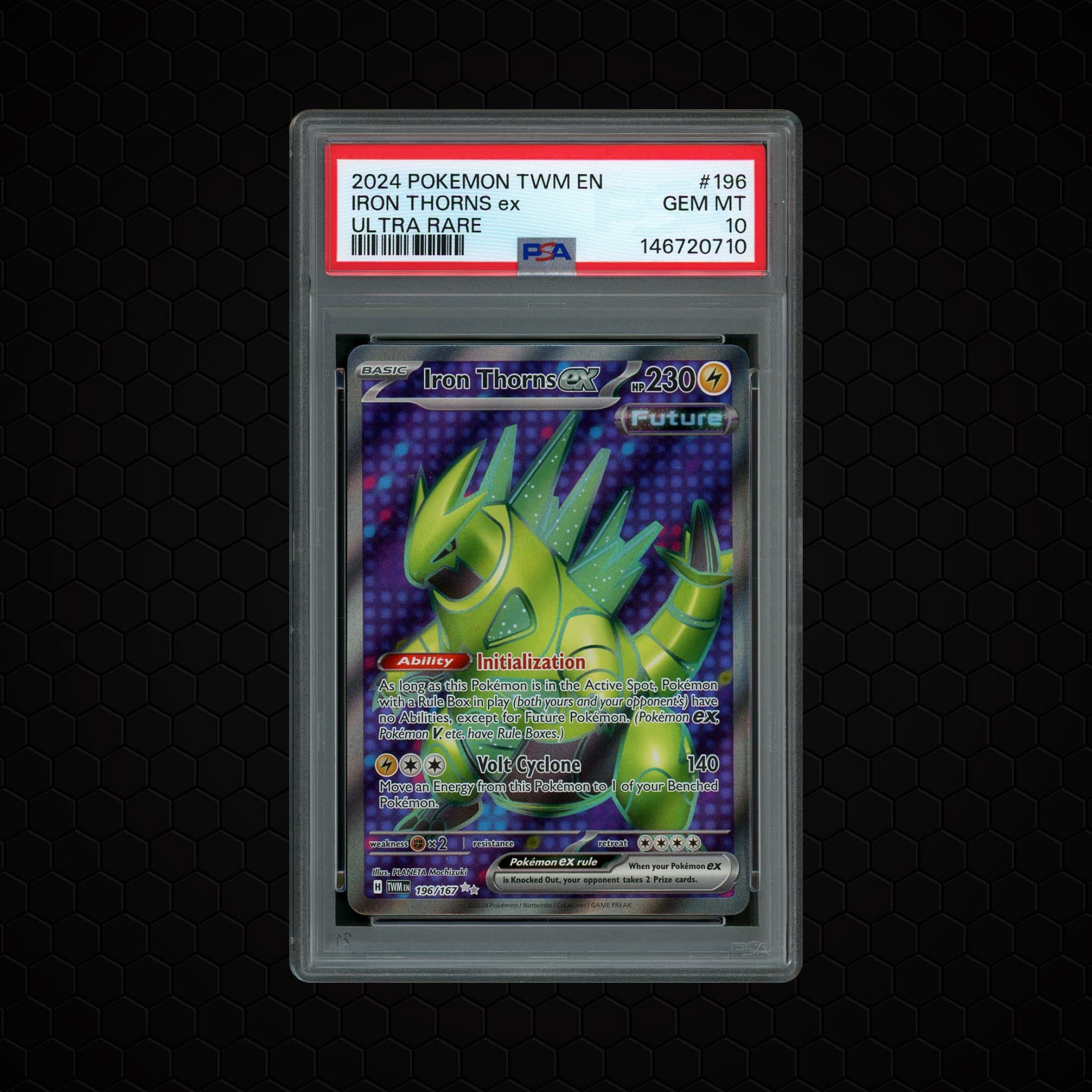 2024 Twilight Masquerade Iron Thorns EX  PSA 10