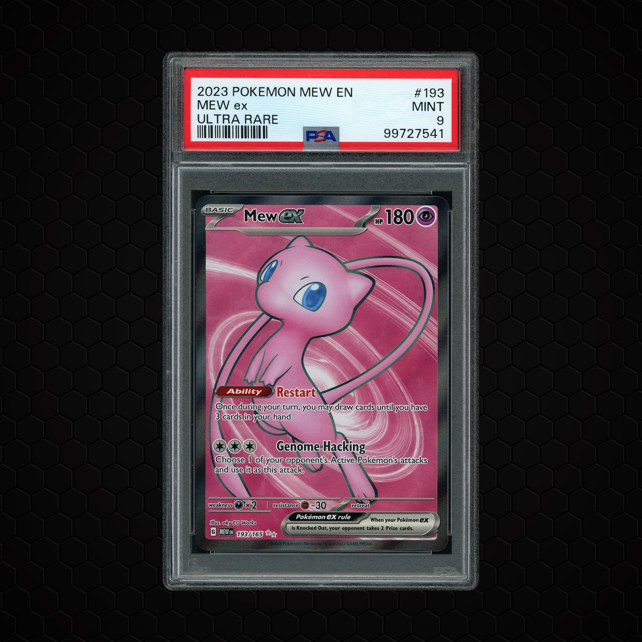 2023 Pokemon 151 Mew EX  PSA 9