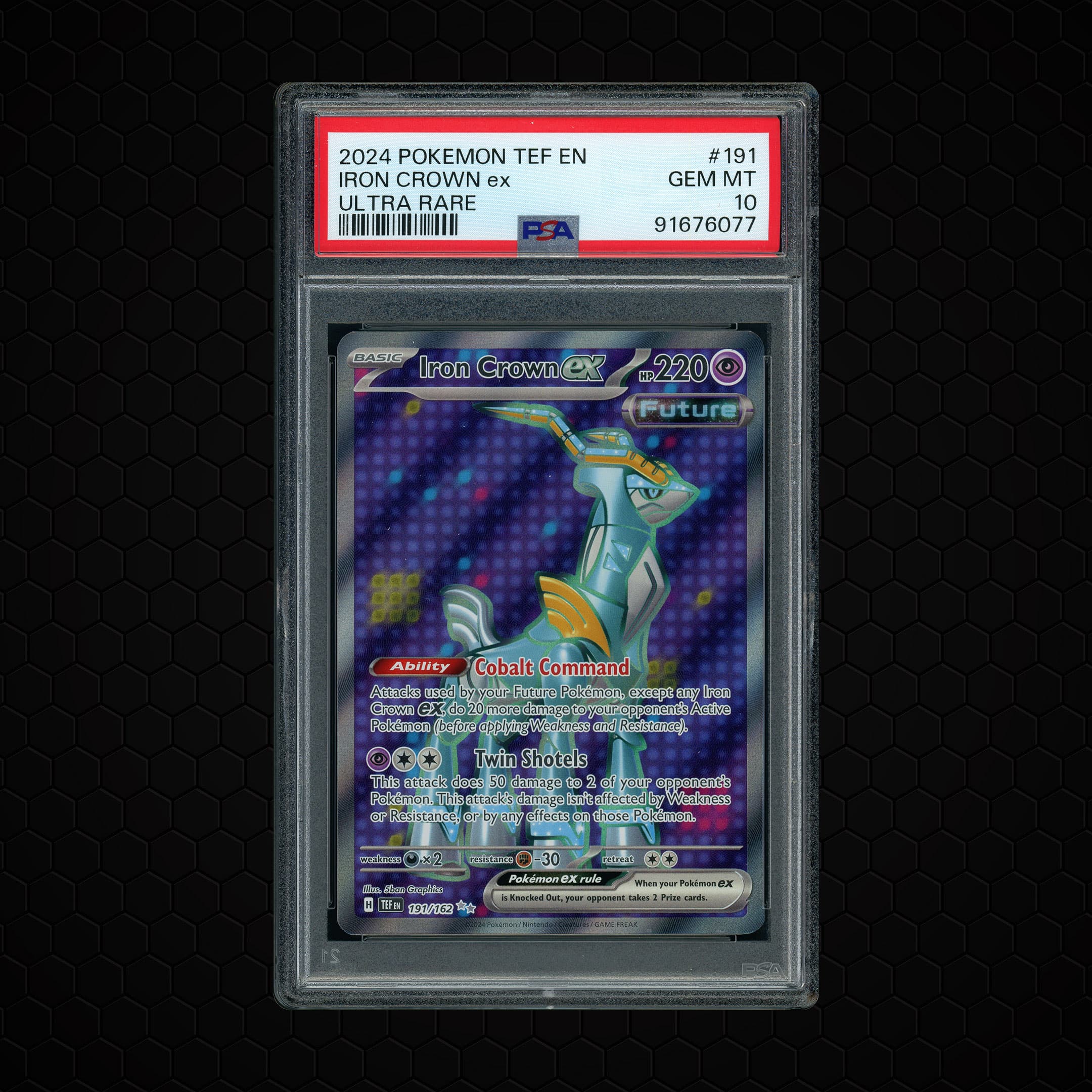 2024 Temporal Forces Iron Crown EX   PSA 10