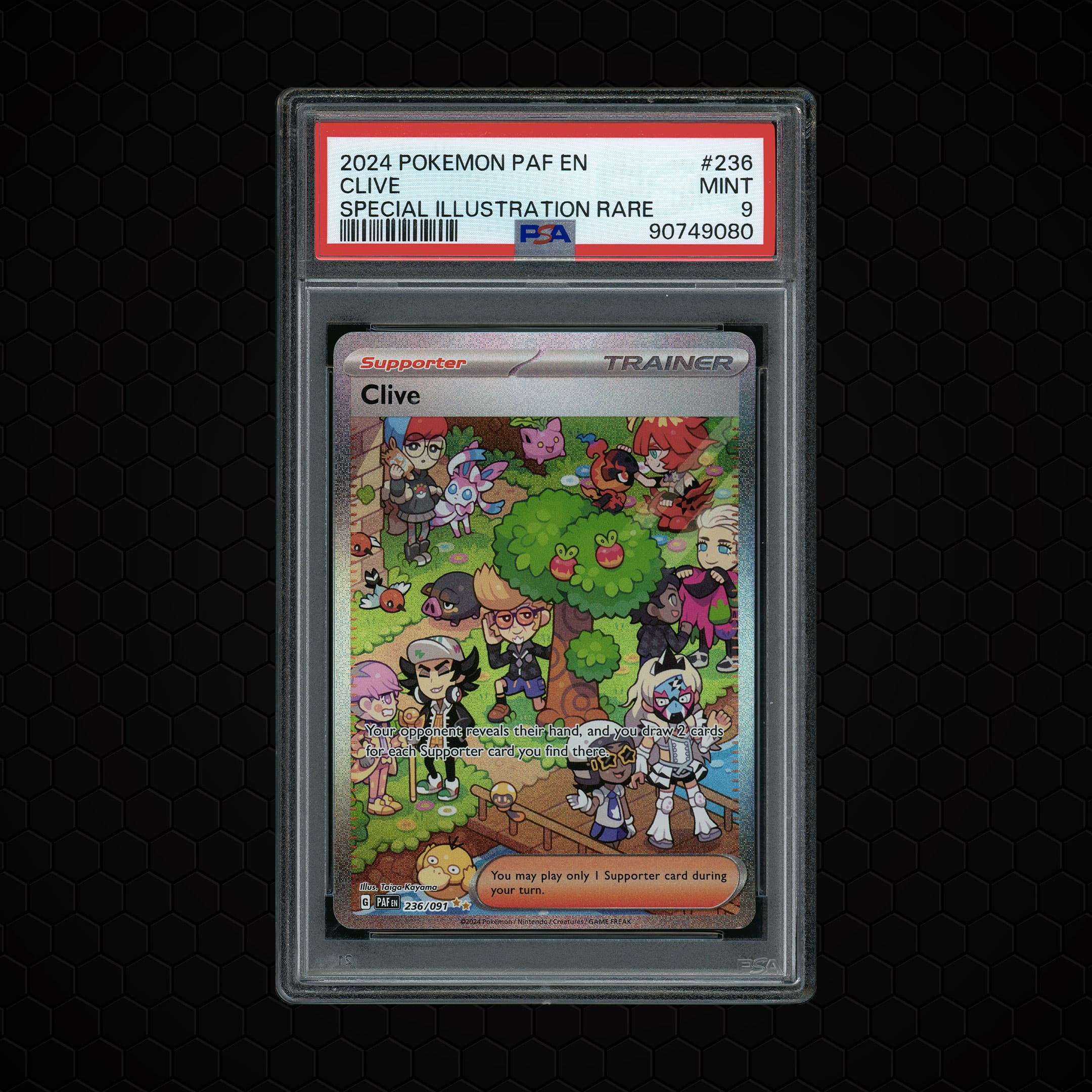 2024 Paldean Fates Clive  PSA 9