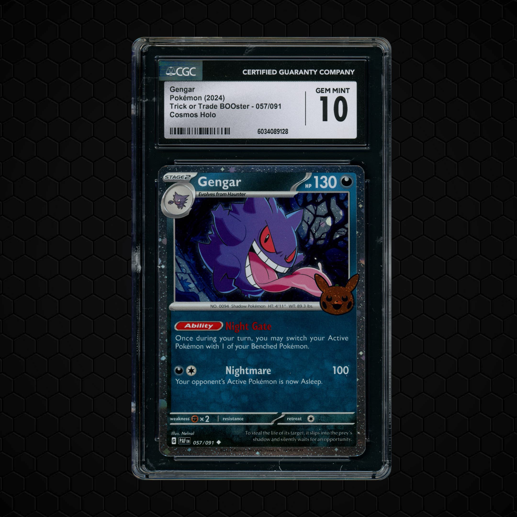 2024 Trick or Trade Booster Gengar  CGC 10