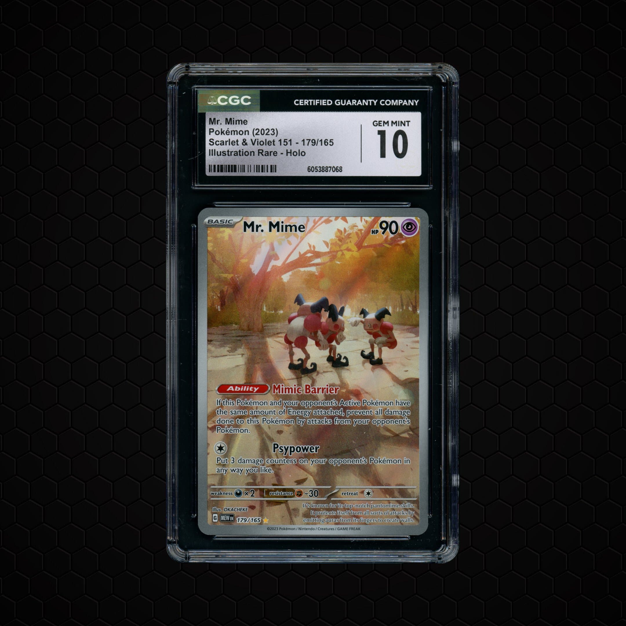 2023 Pokemon 151 Mr. Mime  CGC 10