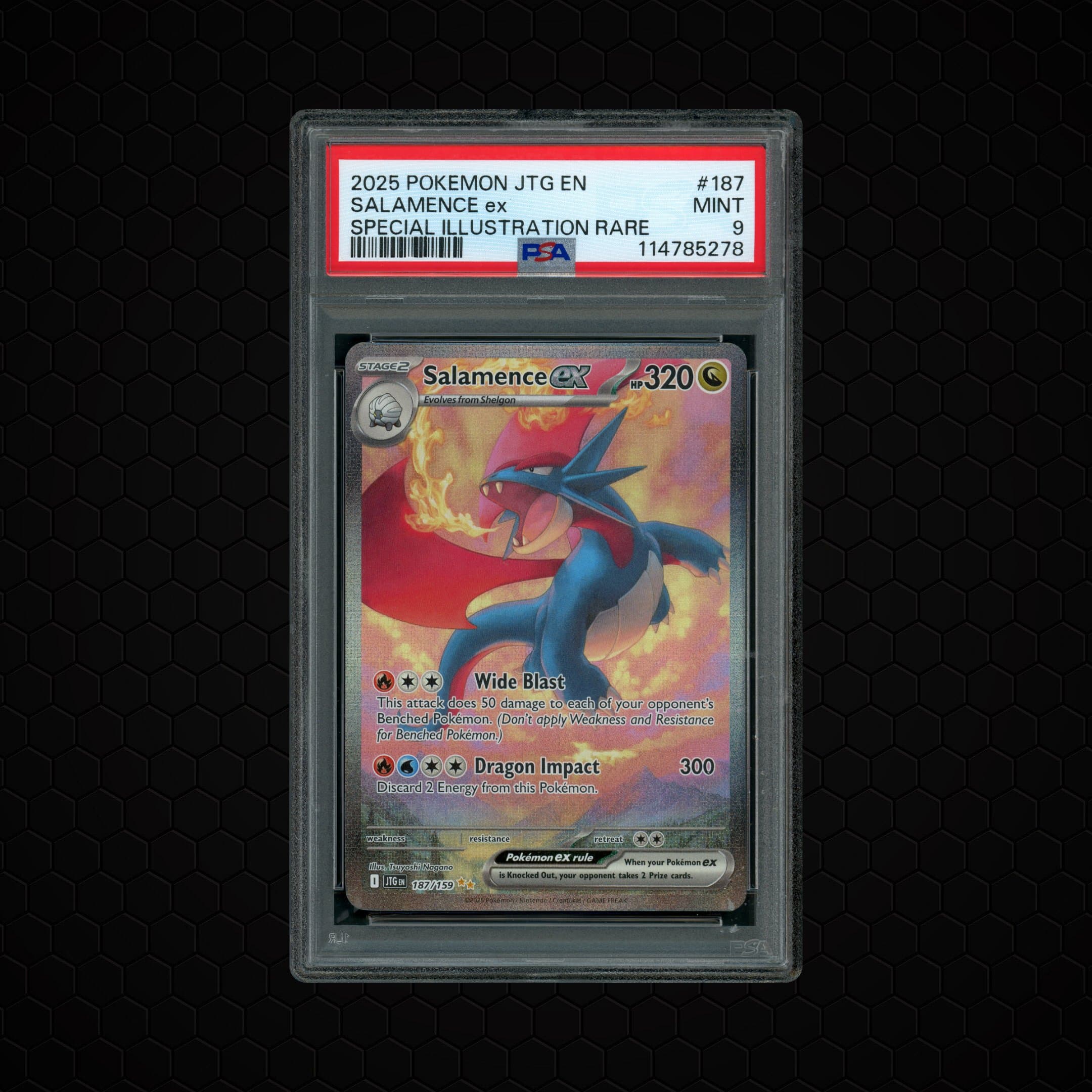 2025 Journey Together Salamece EX  PSA 9