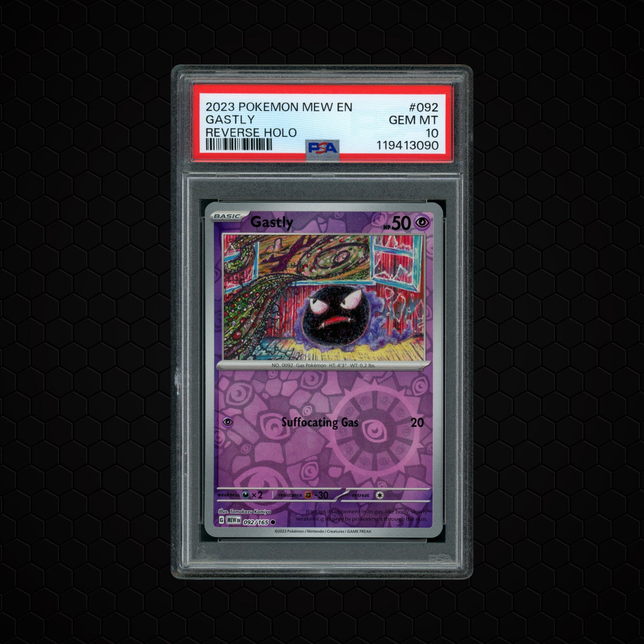 2023 Pokemon 151 Gastly  PSA 10