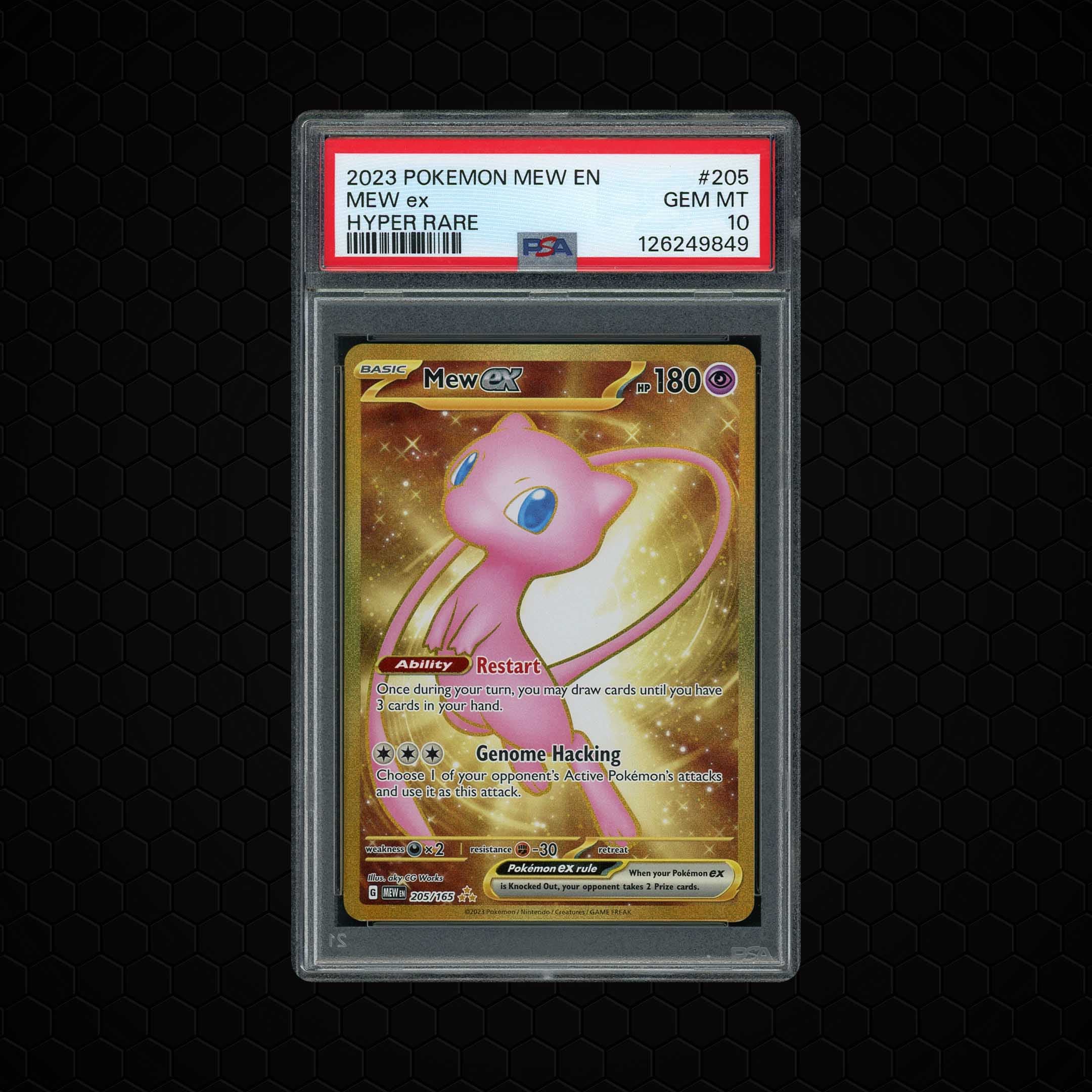 2023 Pokemon 151 Mew EX  PSA 10
