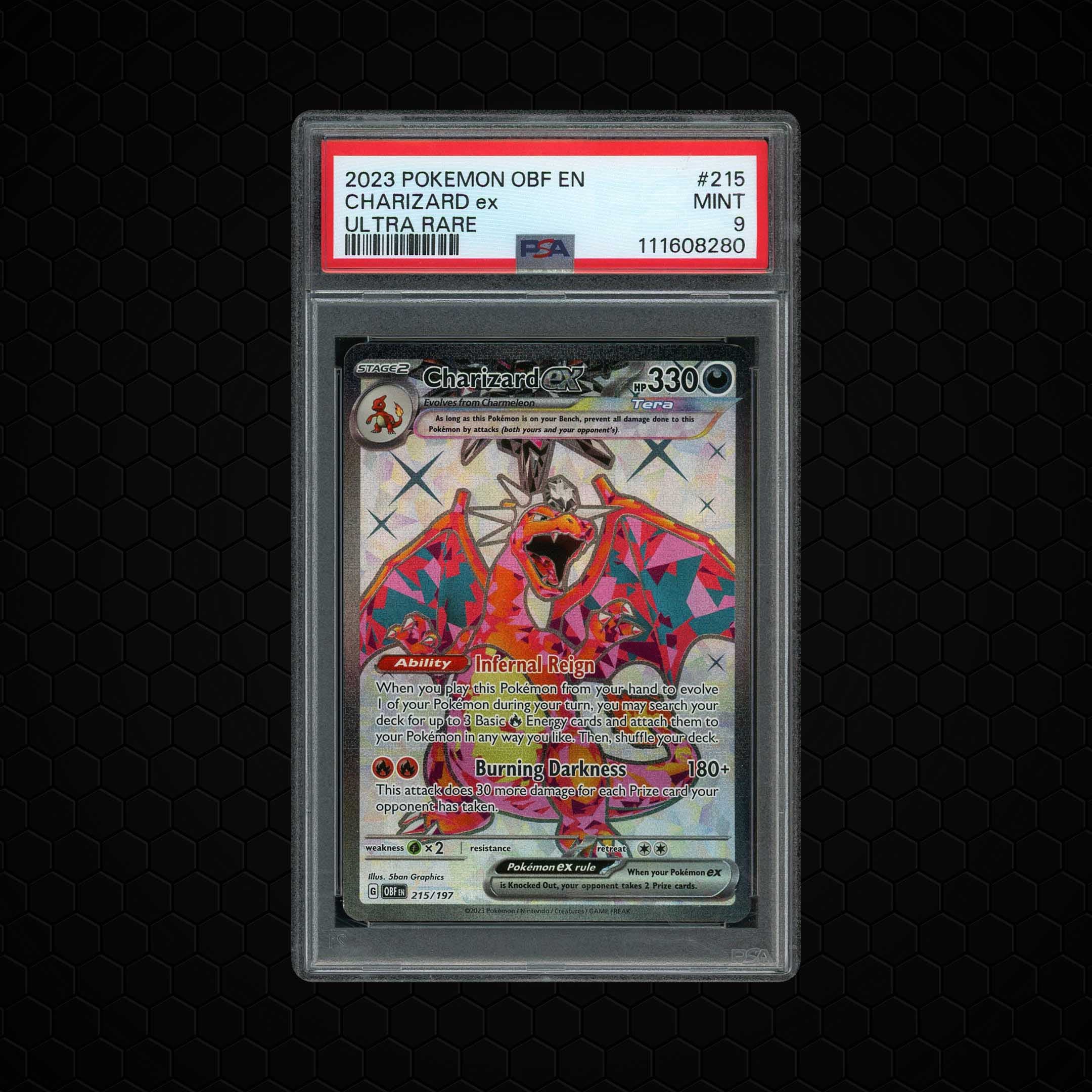 2023 Obsidian Flames Charizard EX  PSA 9