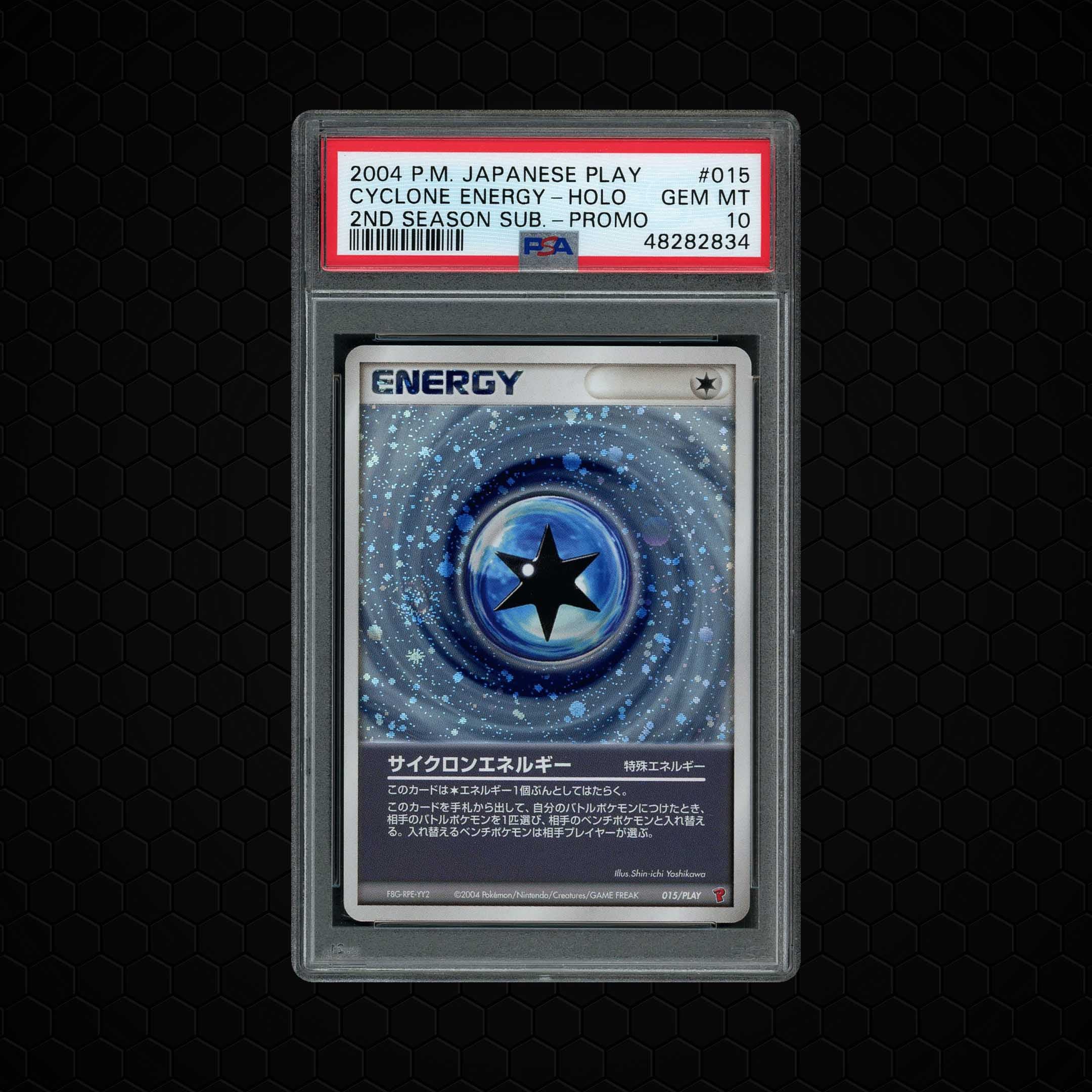 2004 Japanese Promo Cyclone Energy  PSA 10