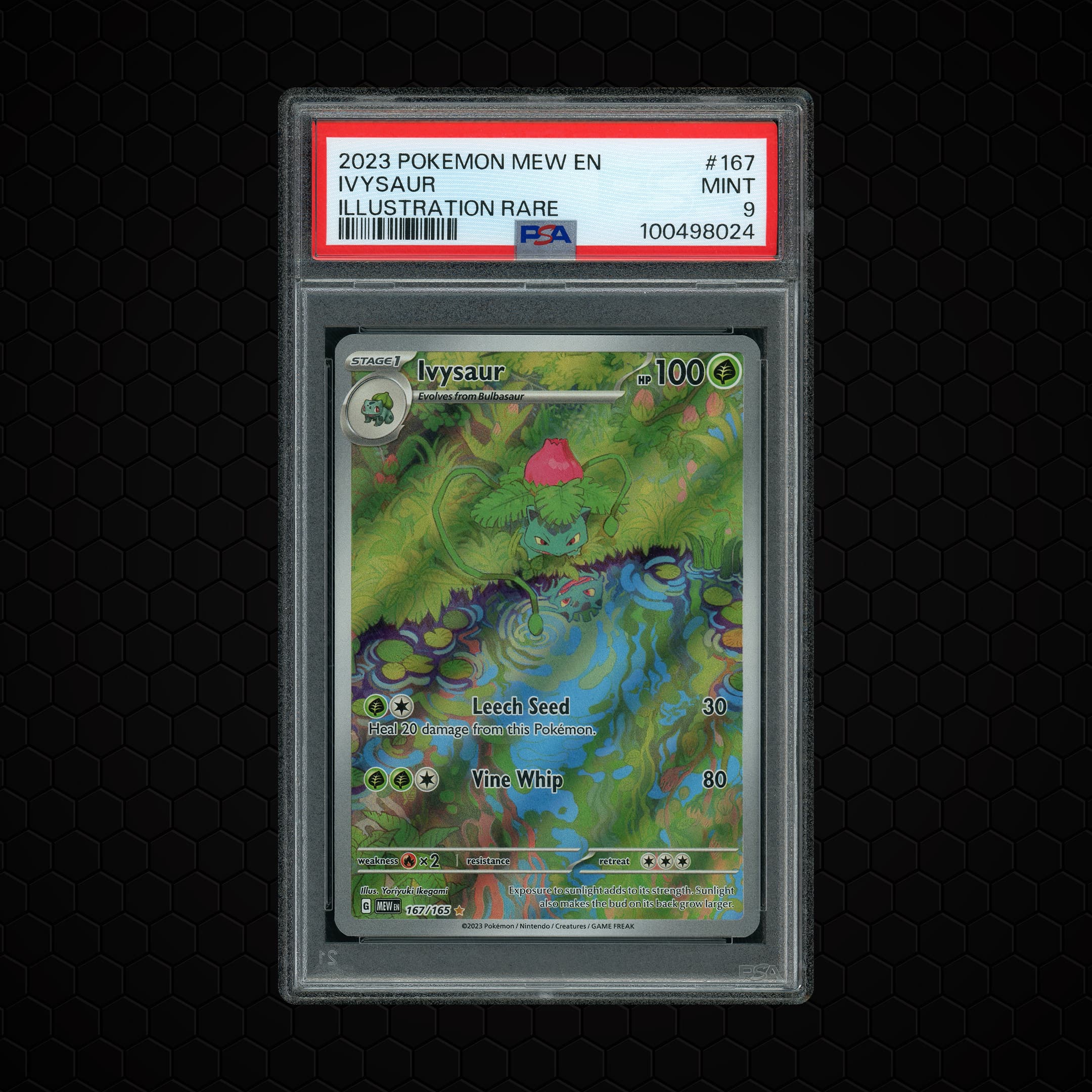 2023 Pokemon 151 Ivysaur  PSA 9