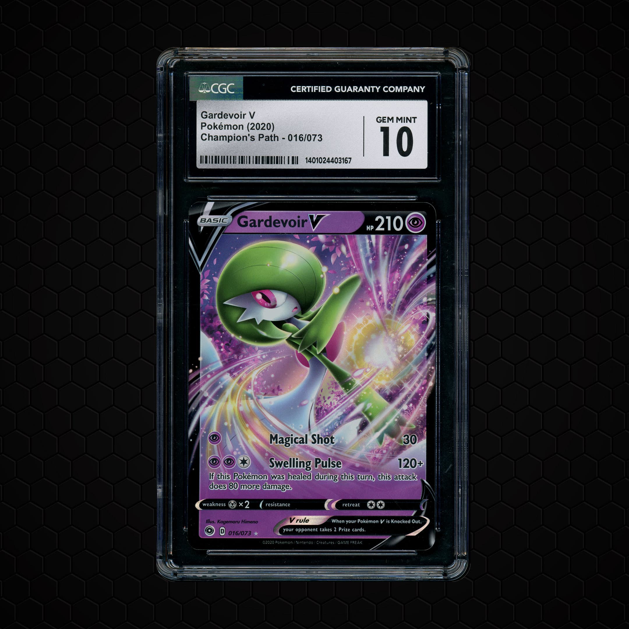 2020 Champion's Path Gardevoir V  CGC 10