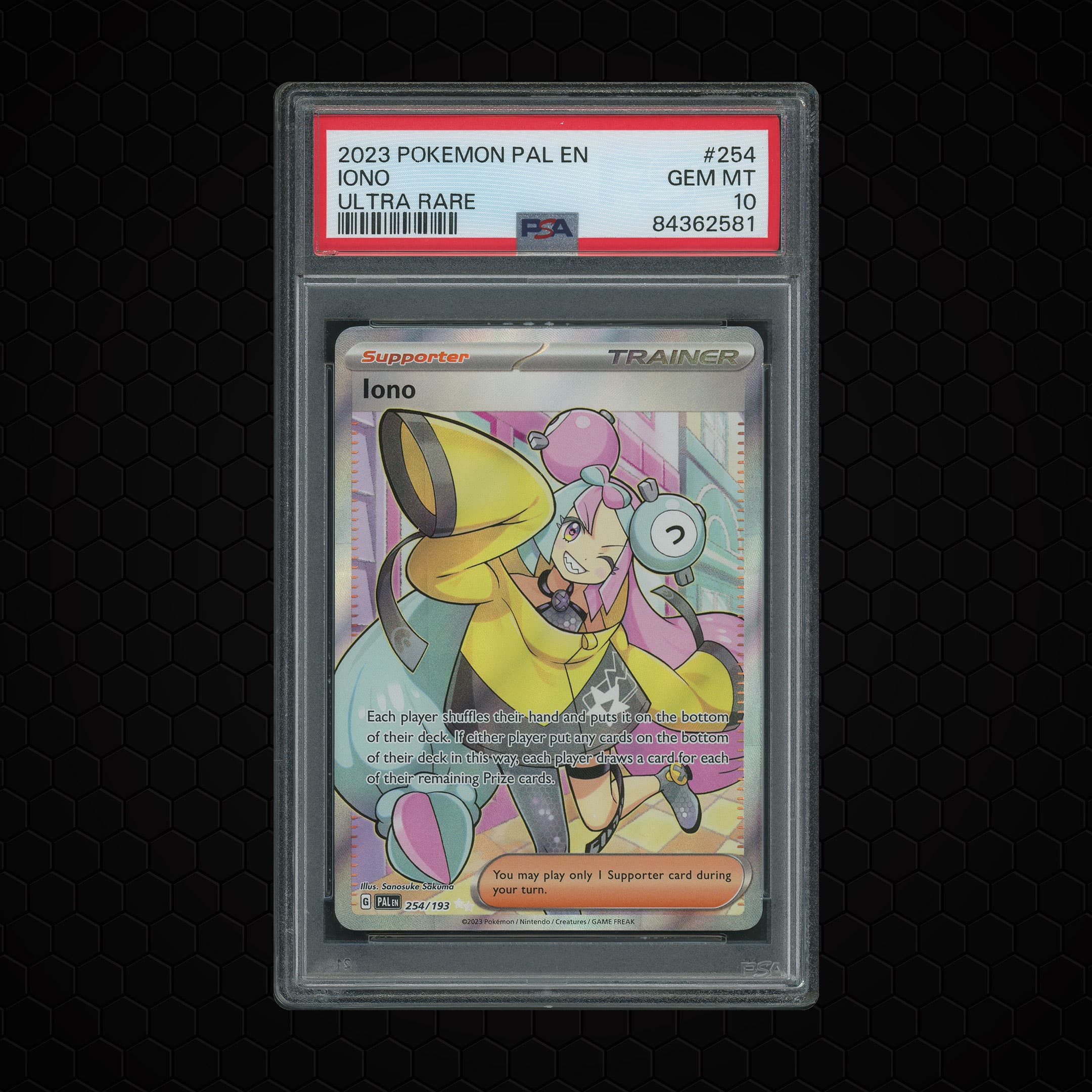 2023 Paldea Evolved lono  PSA 10
