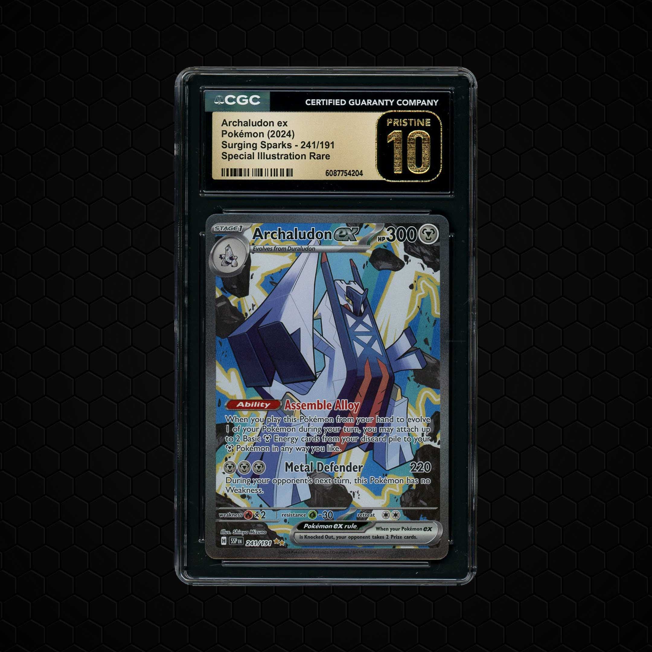 2024 Surging Sparks Archaludon ex  CGC 10