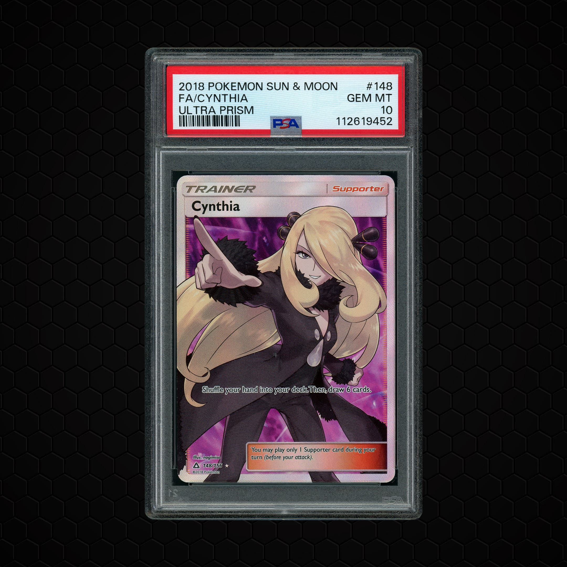 2018 Ultra Prism Cynthia  PSA 10
