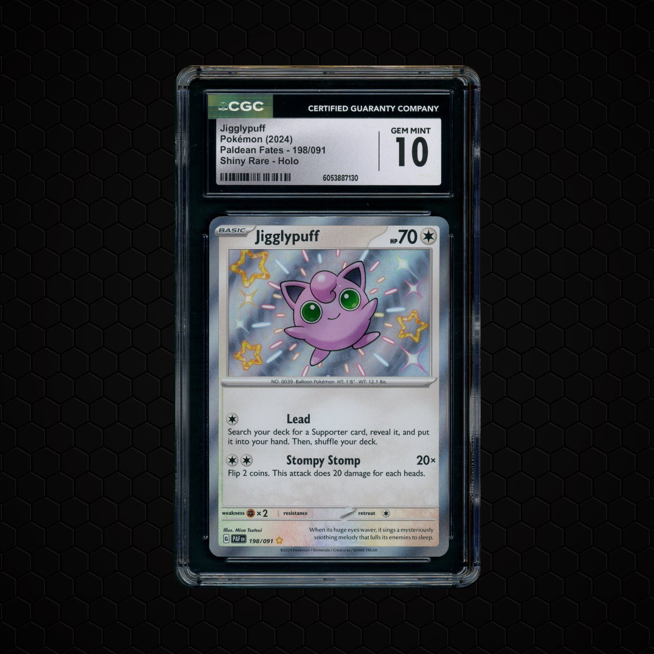 2024 Paldean Fates Jigglypuff  CGC 10
