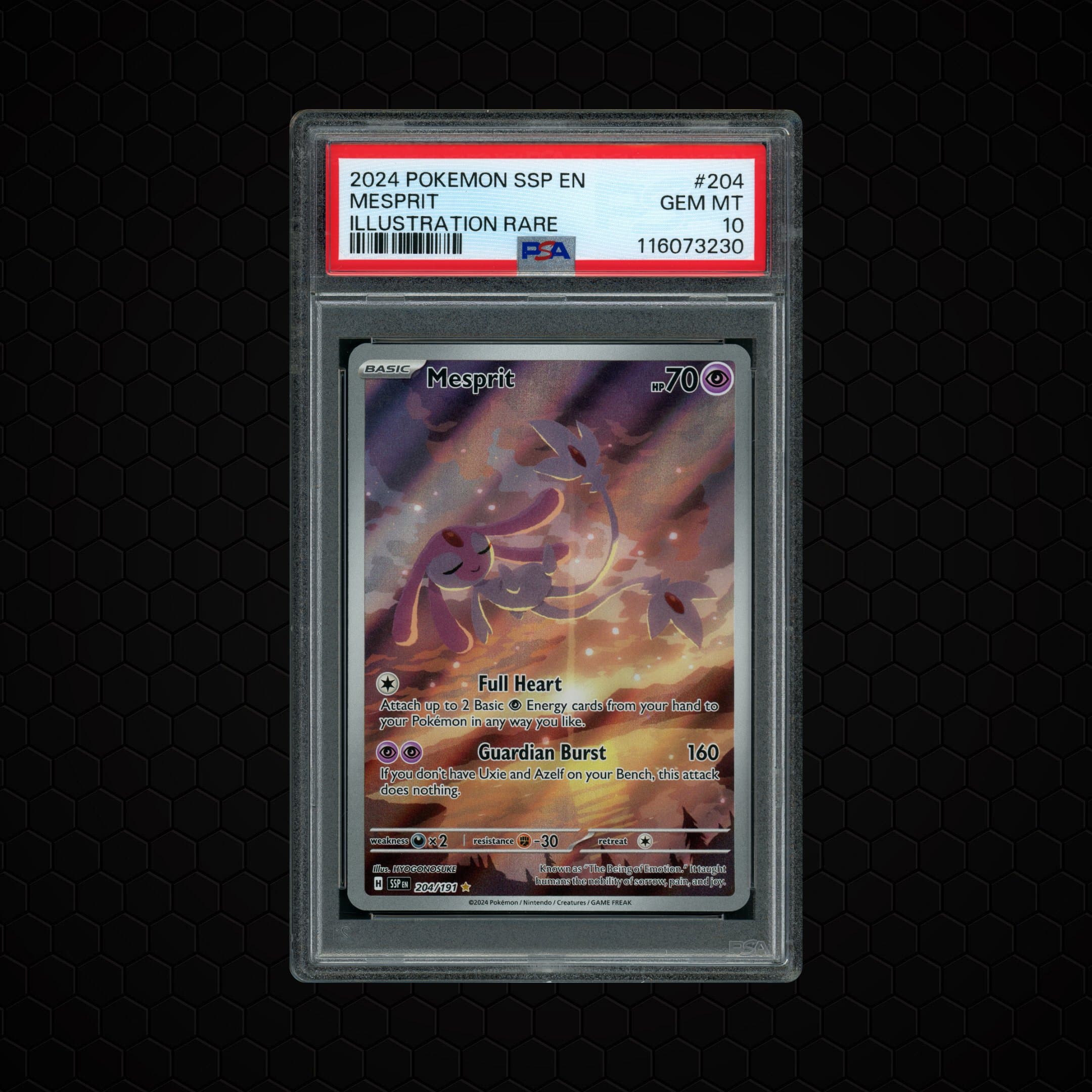 2024 Surging Sparks Mesprit  PSA 10