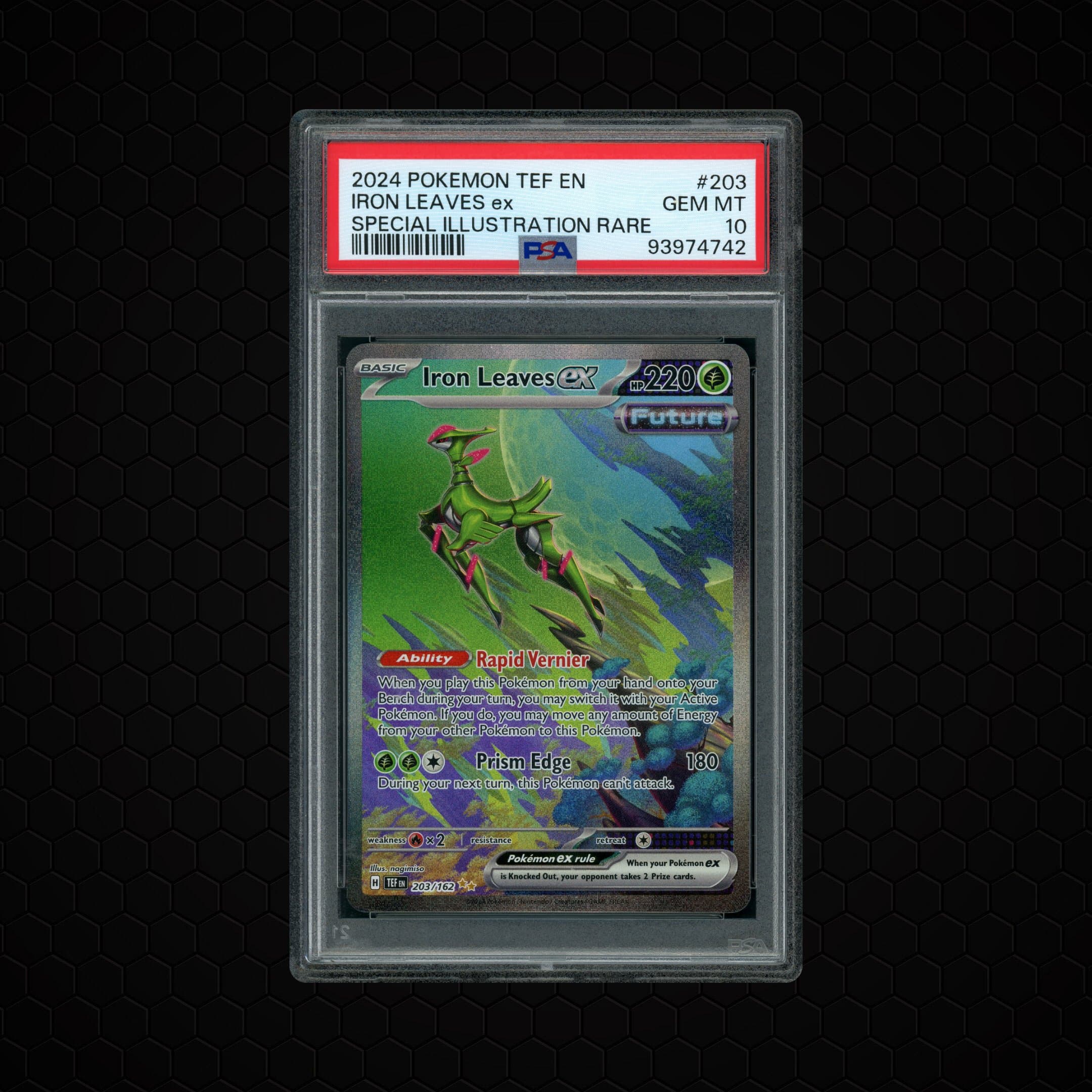 2024 Temporal Forces Iron Leaves EX  PSA 10