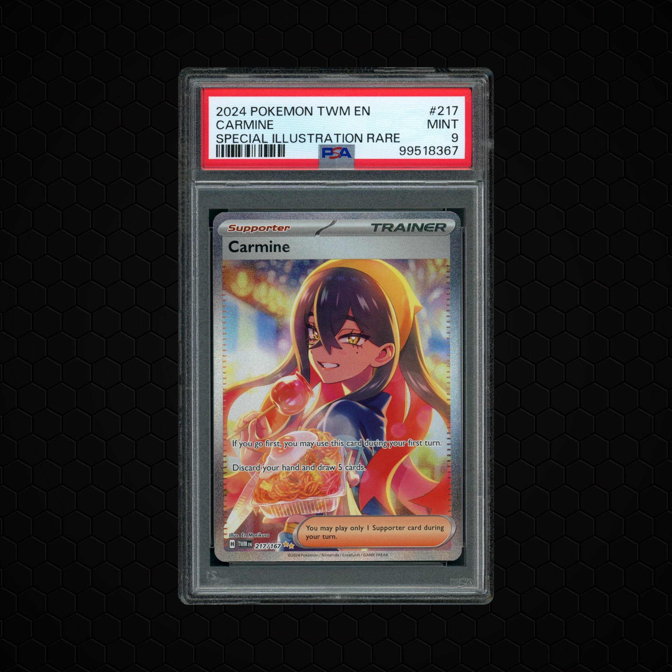 2024 Twilight Masquerade Carmine  PSA 9