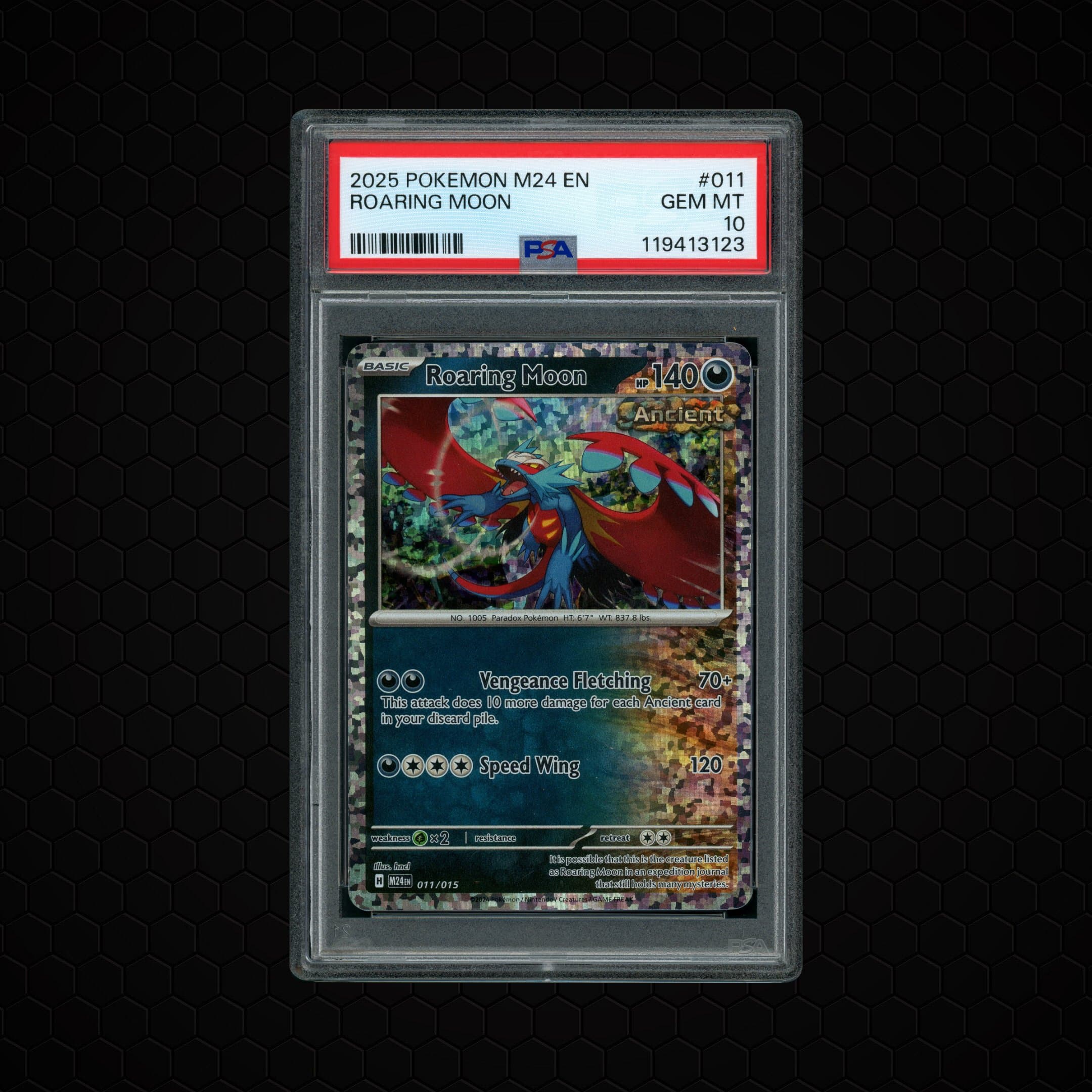 2025 McDonald's Collection Roaring Moon  PSA 10