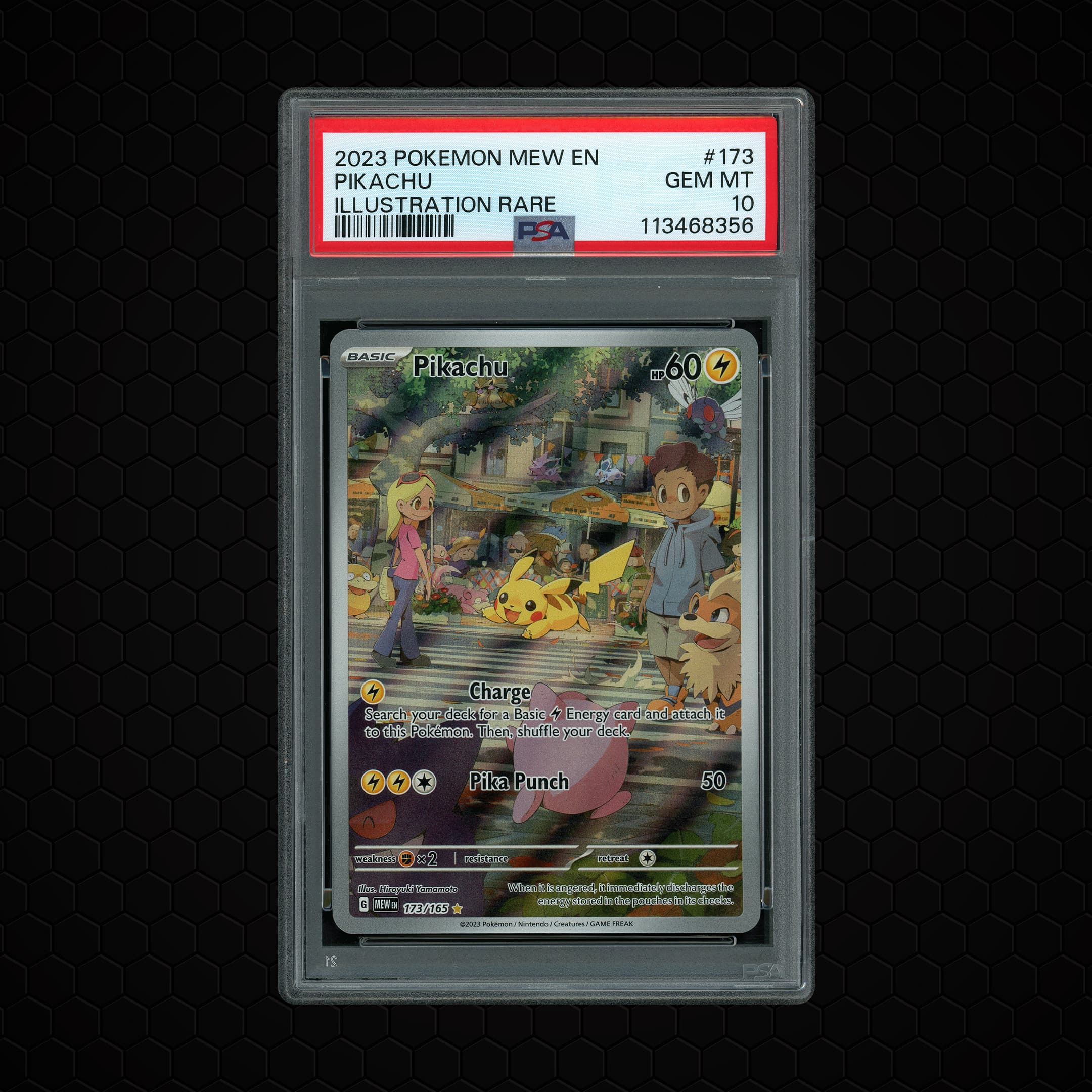 2023 Pokemon 151 Pikachu  PSA 10