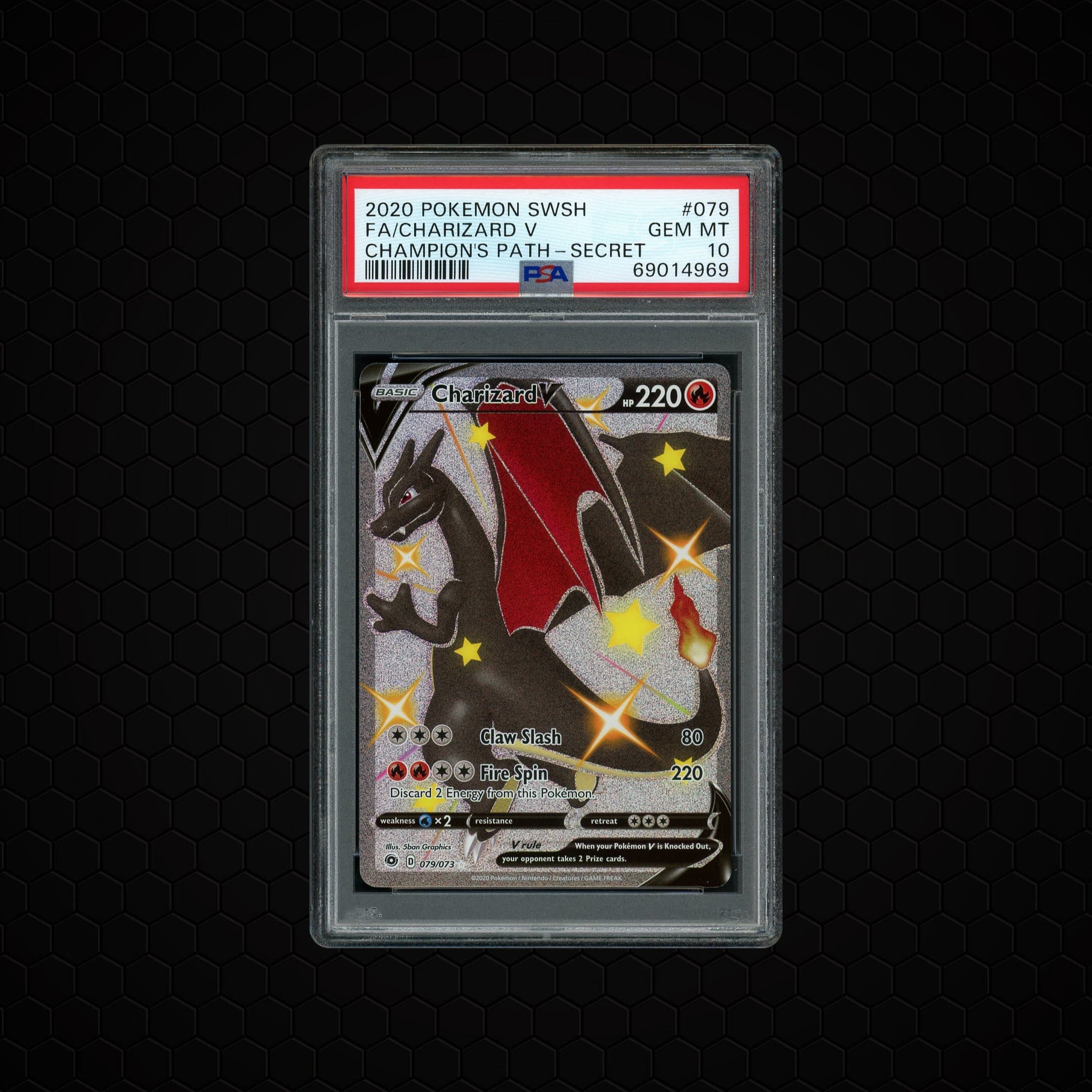 2020 Champion's Path Charizard V  PSA 10