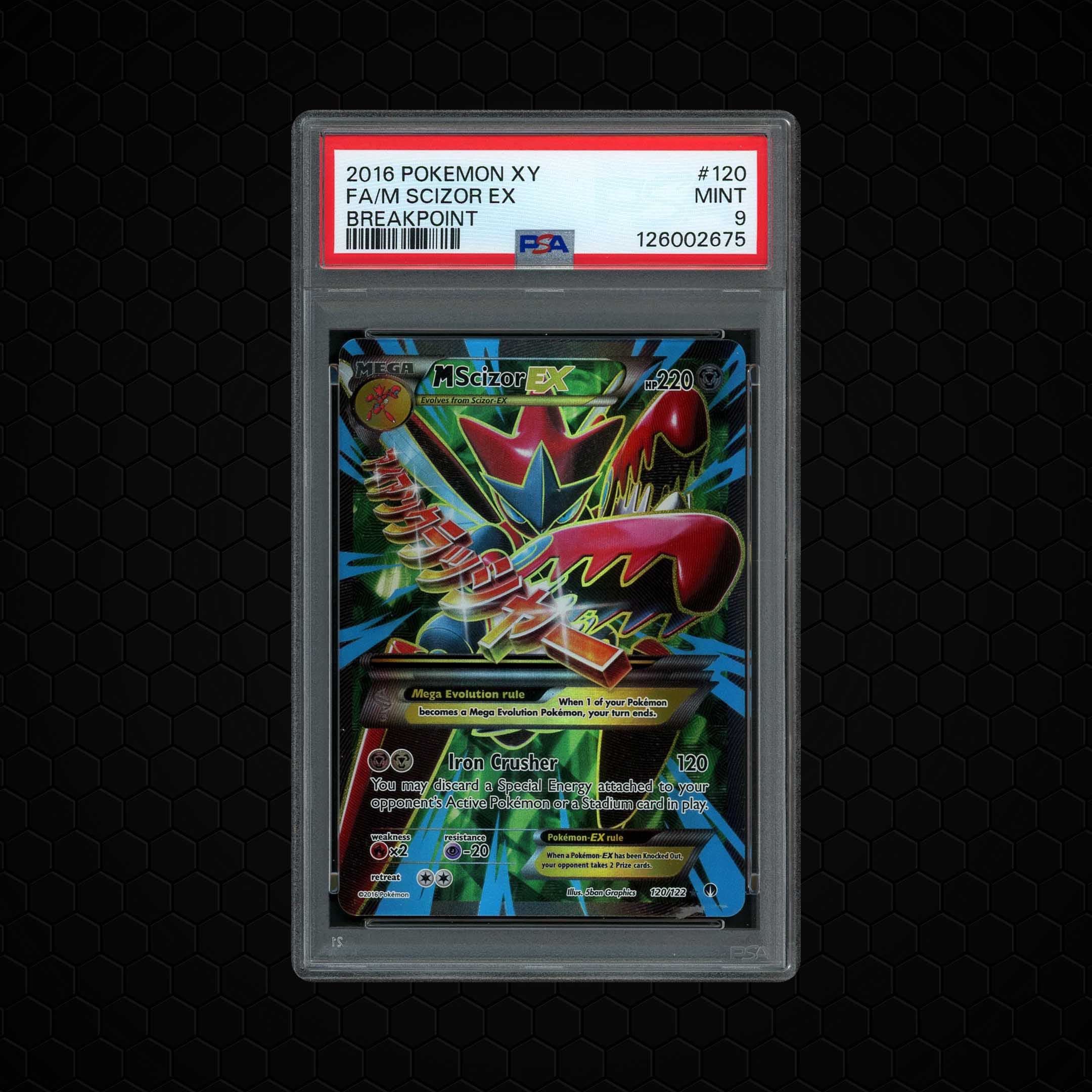2016 Breakpoint M Scizor EX  PSA 9
