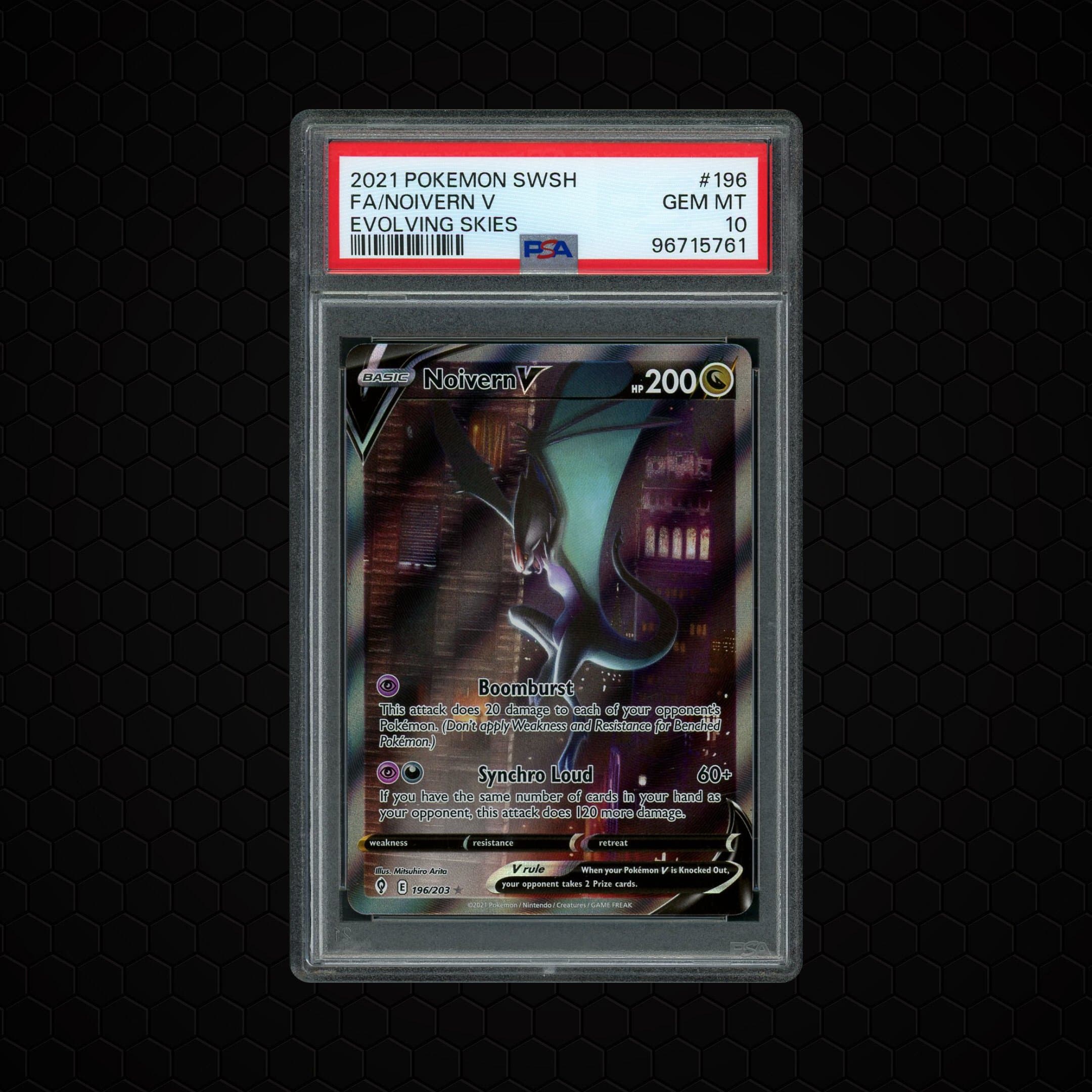 2021 Evolving Skies Noivern V  PSA 10