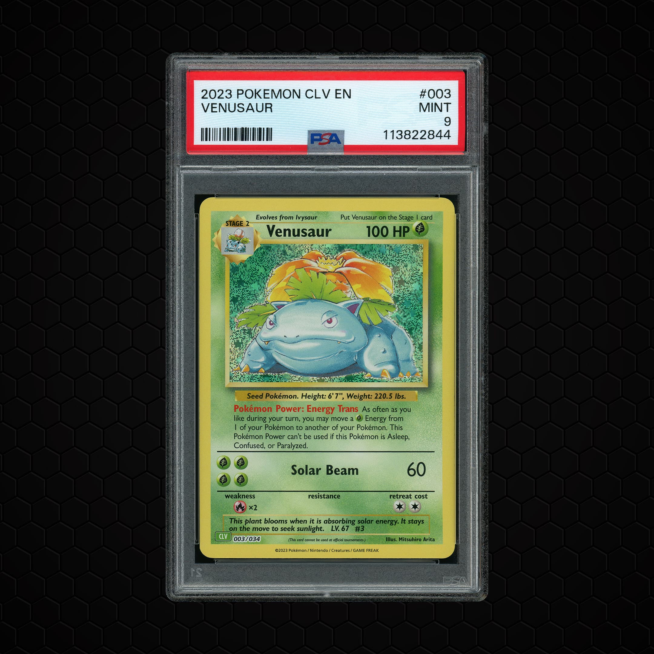 2023 Classic Collection Venusaur  PSA 9