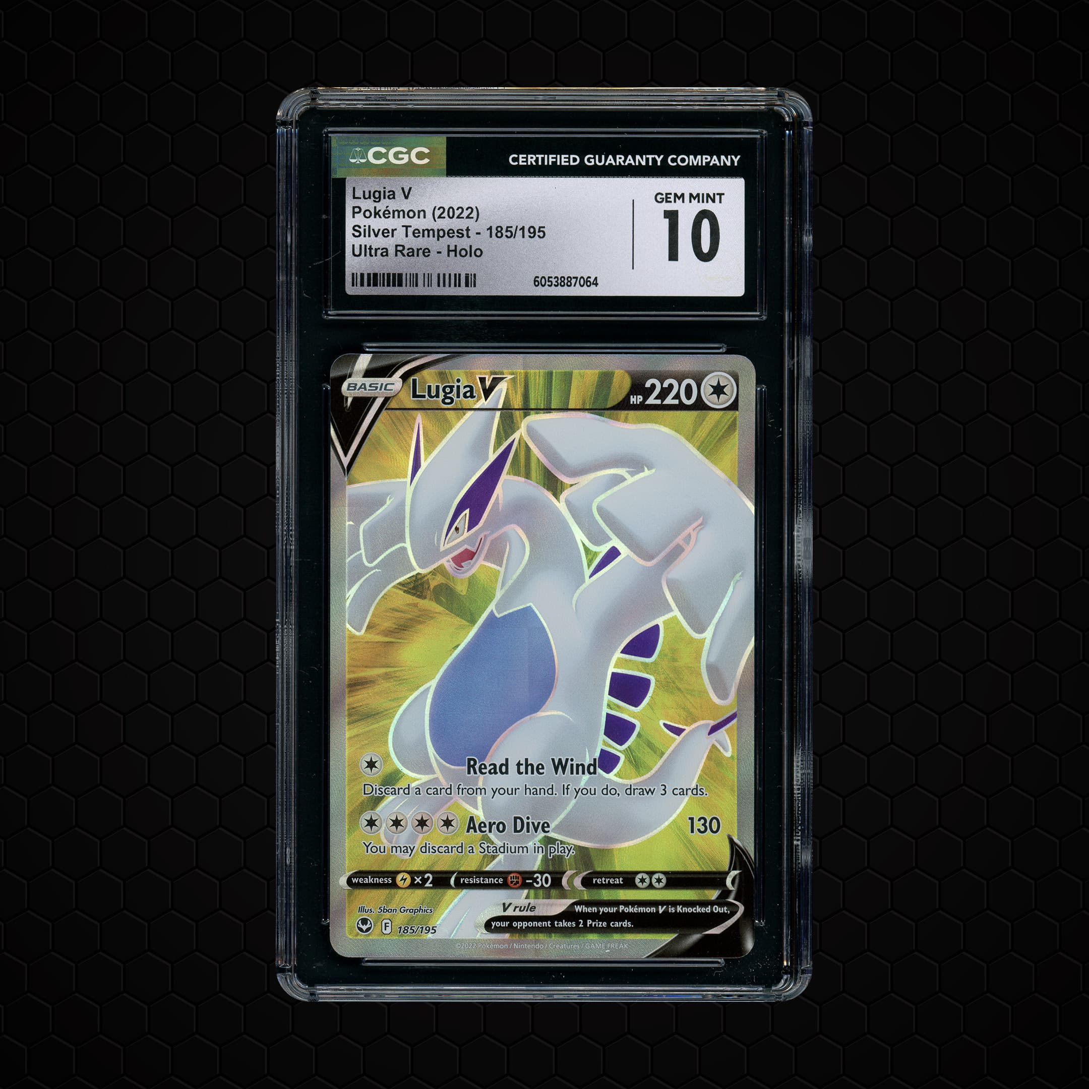 2022 Silver Tempest Lugia V  CGC 10